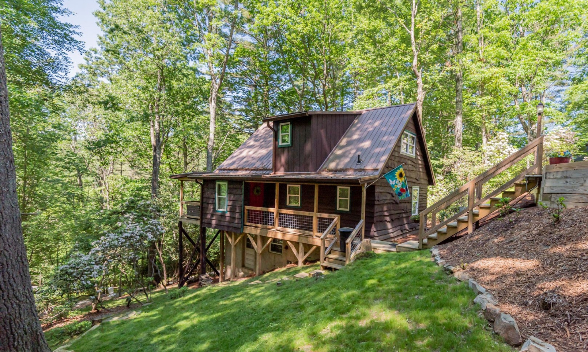 Southern Ashe County Cabin in the Woods.