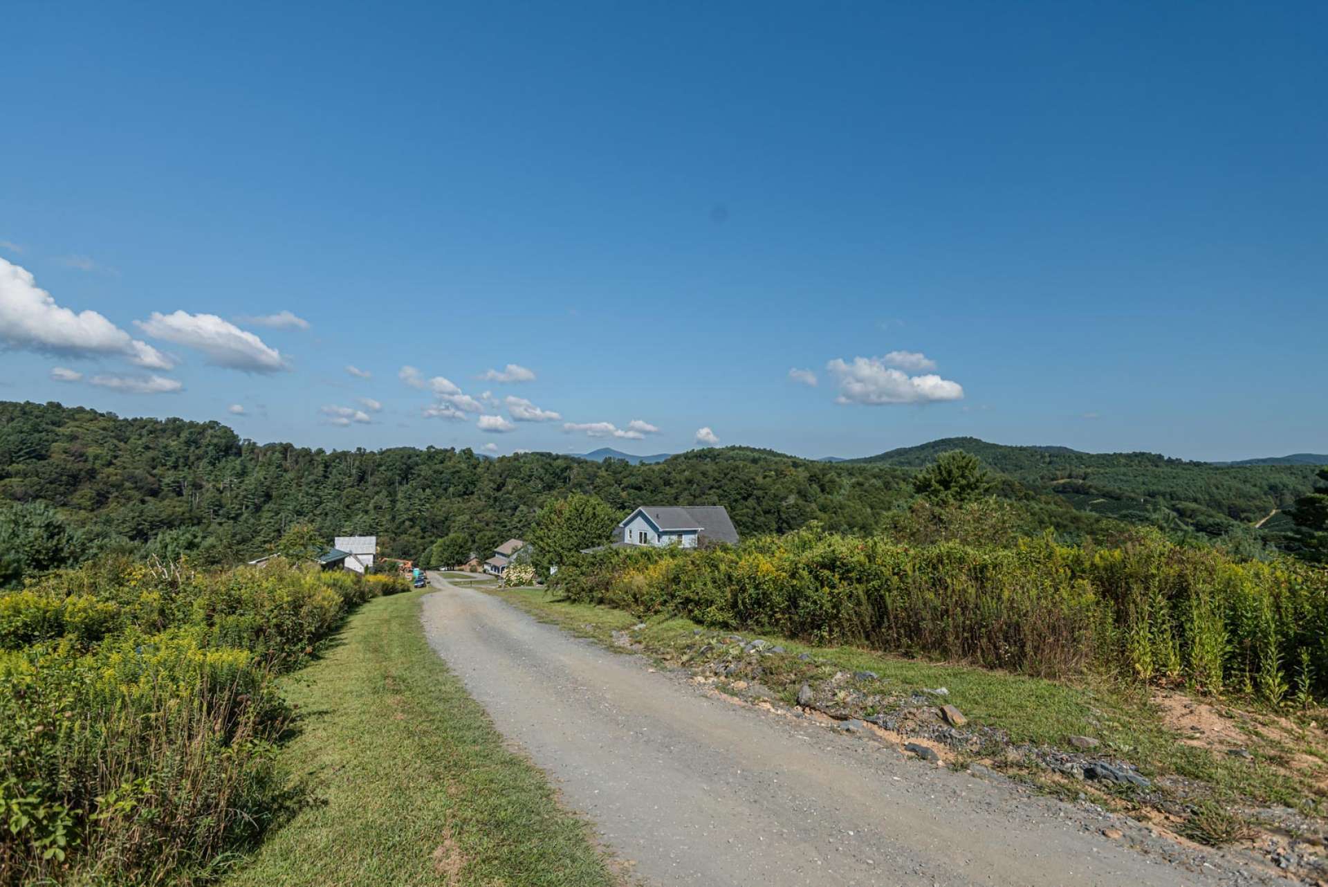 Green Meadows offers underground utilities, private roads, and common river access.