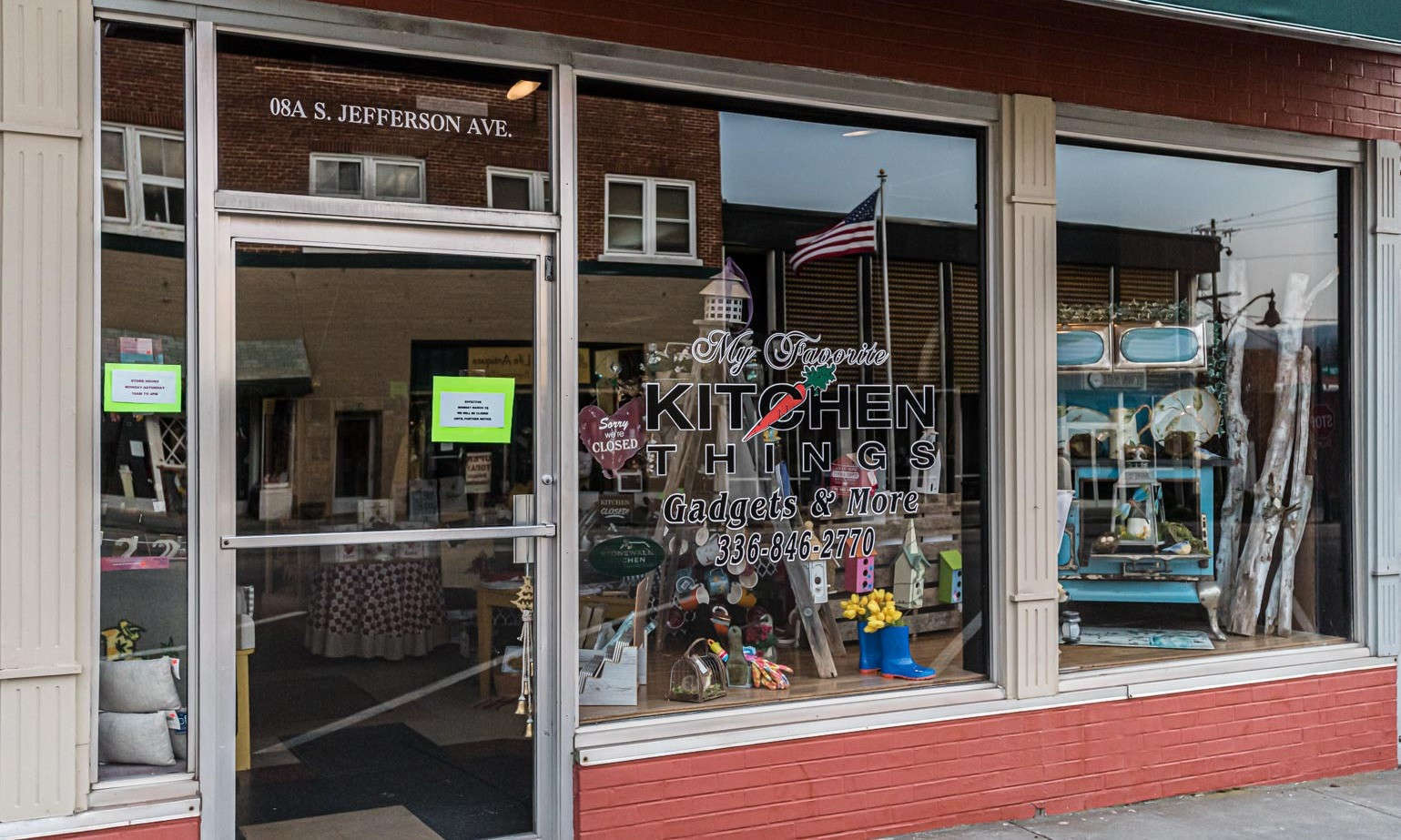 Are you looking for a new venture?  Take a look at this well established kitchen retail business for sale in  Historic Downtown West Jefferson.