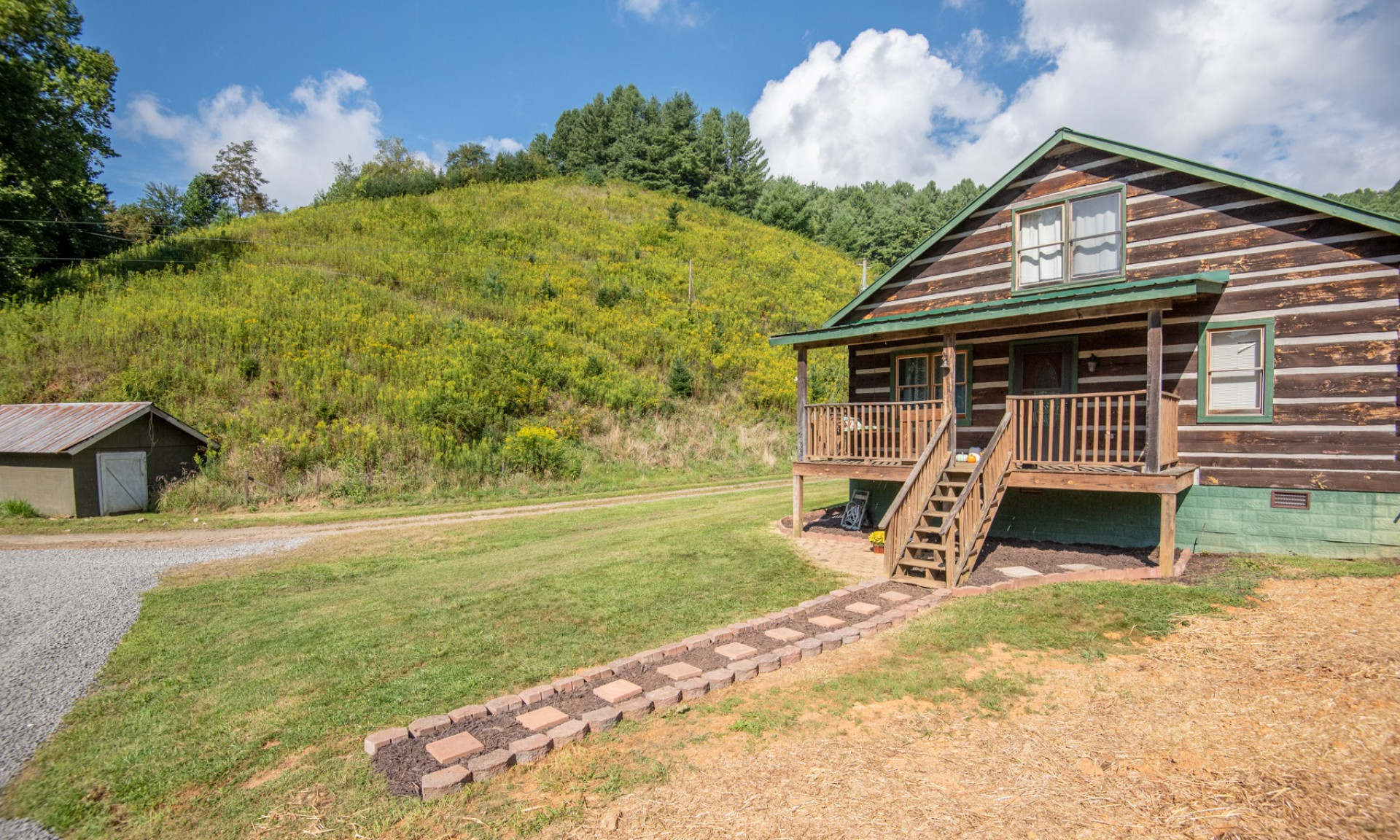 Lansing NC Mountain Log Cabin