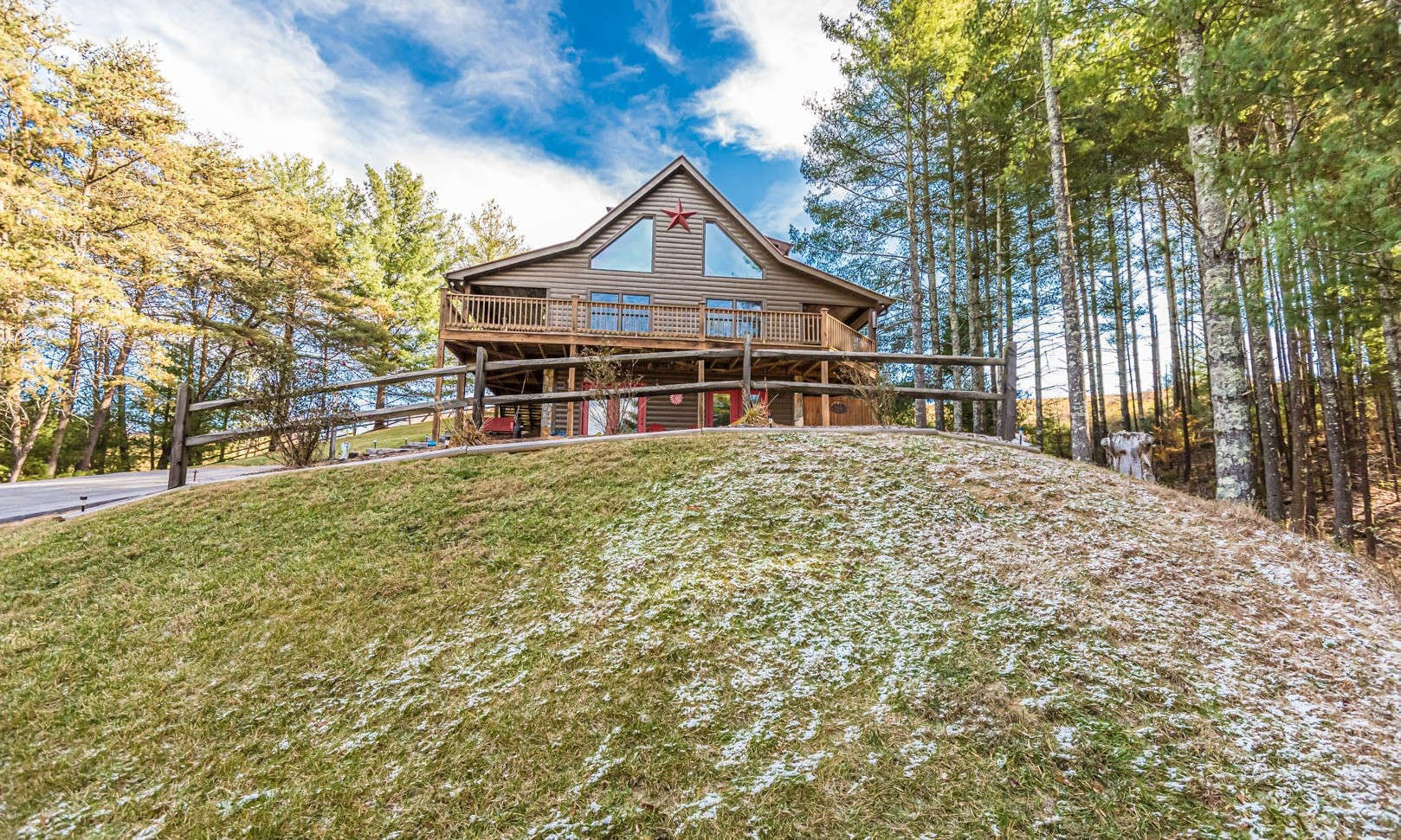 Offered at $325,000, this stunning 3-bedroom, 3-bath log cabin resting on a 2.21 acre setting in Prime Mountain Estates, is the ideal selection for your private mountain retreat cabin. Call today for more information on listing A162.