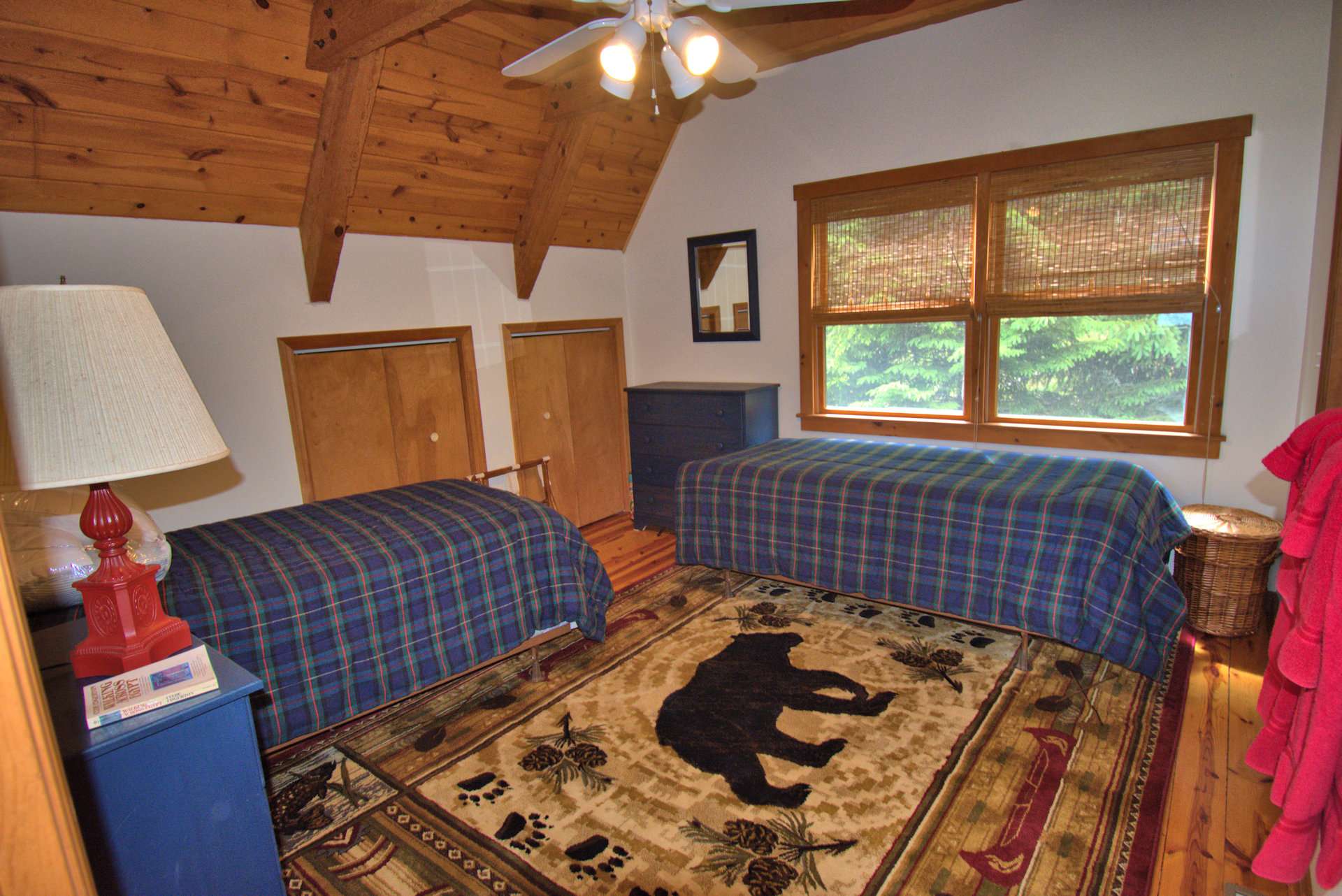 The upper level also offers the second bedroom with private bath, a great option for the master suite.