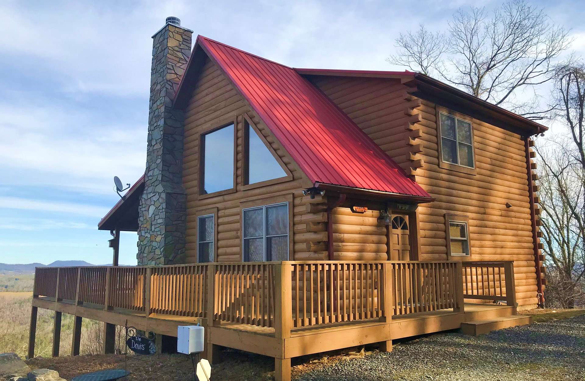 Offered at only $299,000, this 3-bedroom, 2-bath log cabin with fantastic long range mountain views and nestled on a 2 acre setting is a great option for your NC Mountain retreat cabin. Call today for additional information or an appointment to view listing D180.