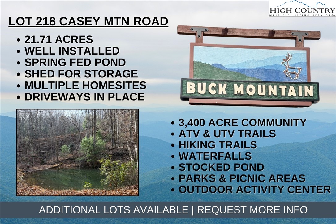 Lot 218 Casey Mountain Road