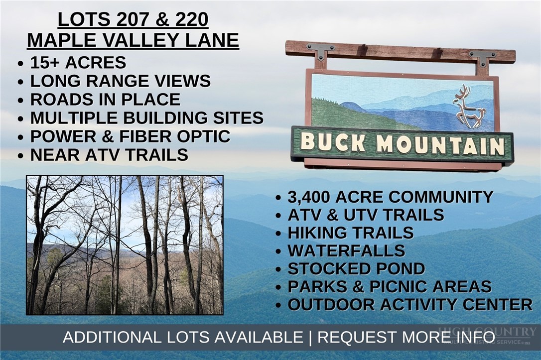 Lots 207 & 220 Maple Valley Lane