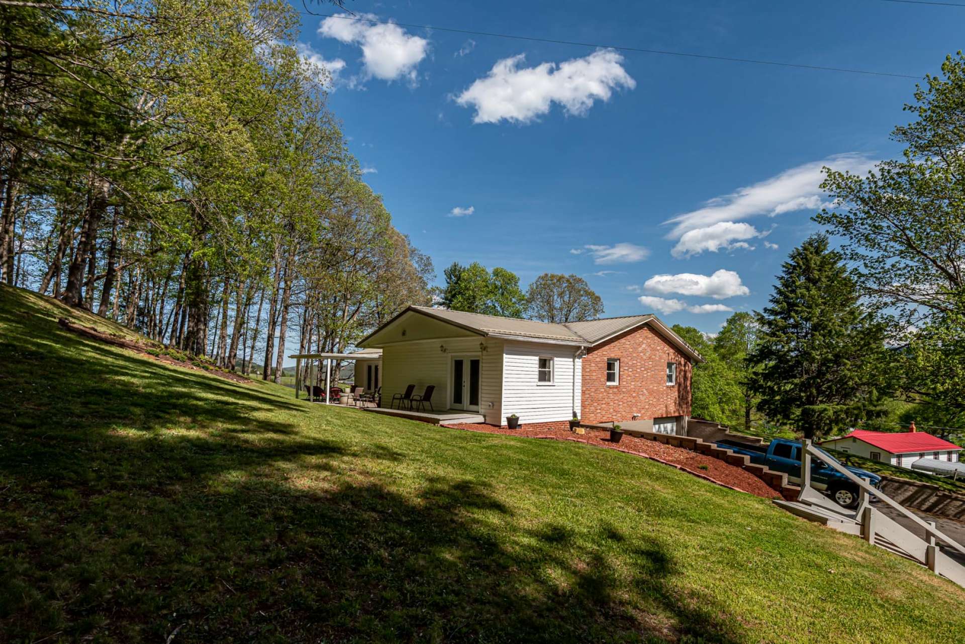 Relax on the either of the back decks and enjoy the fresh mountain air.