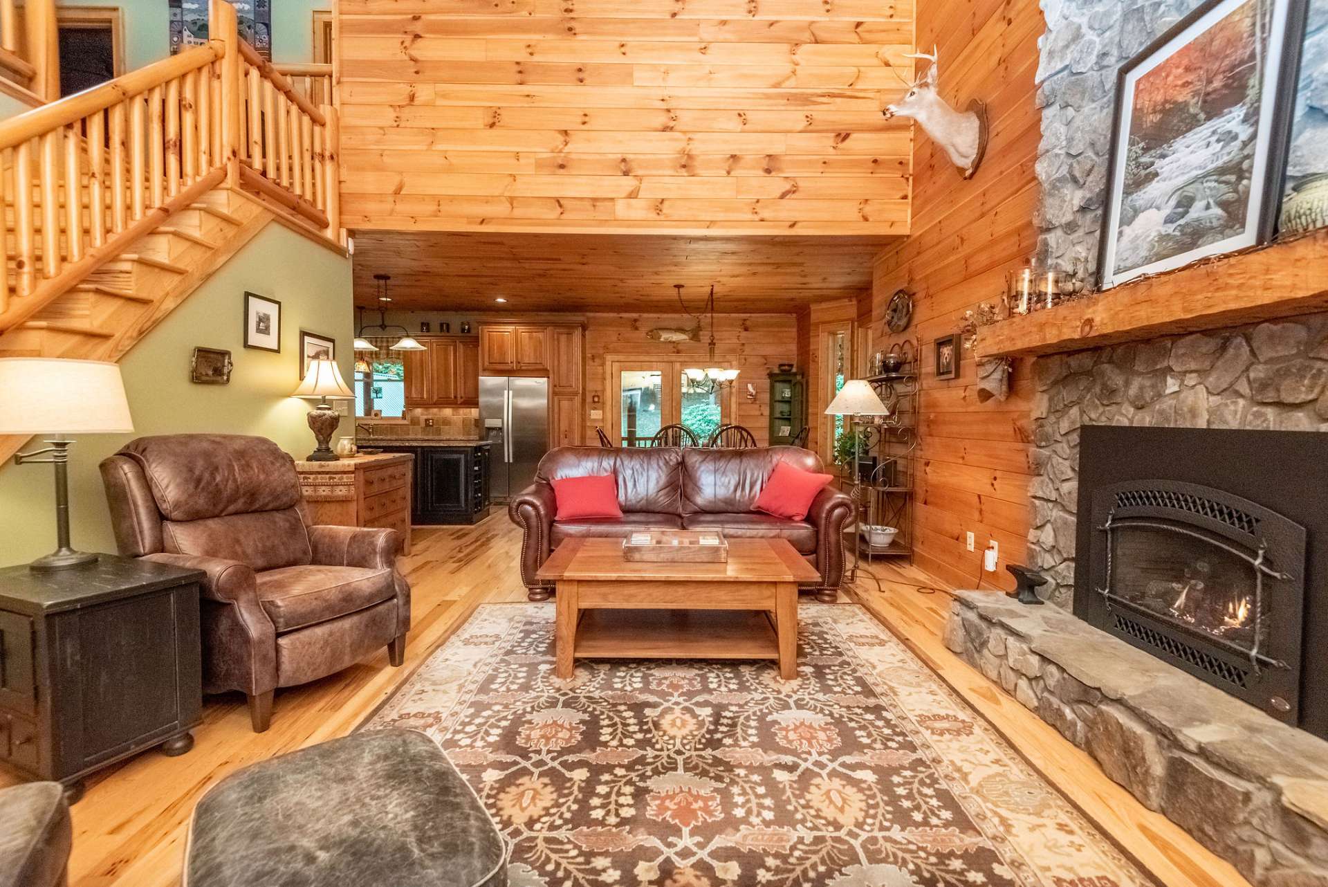 Open concept keeps the conversations flowing.