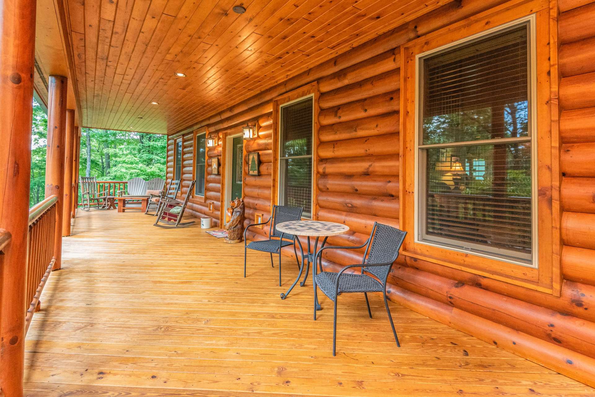 All the decks are uniquely wide and perfect for outdoor entertaining.