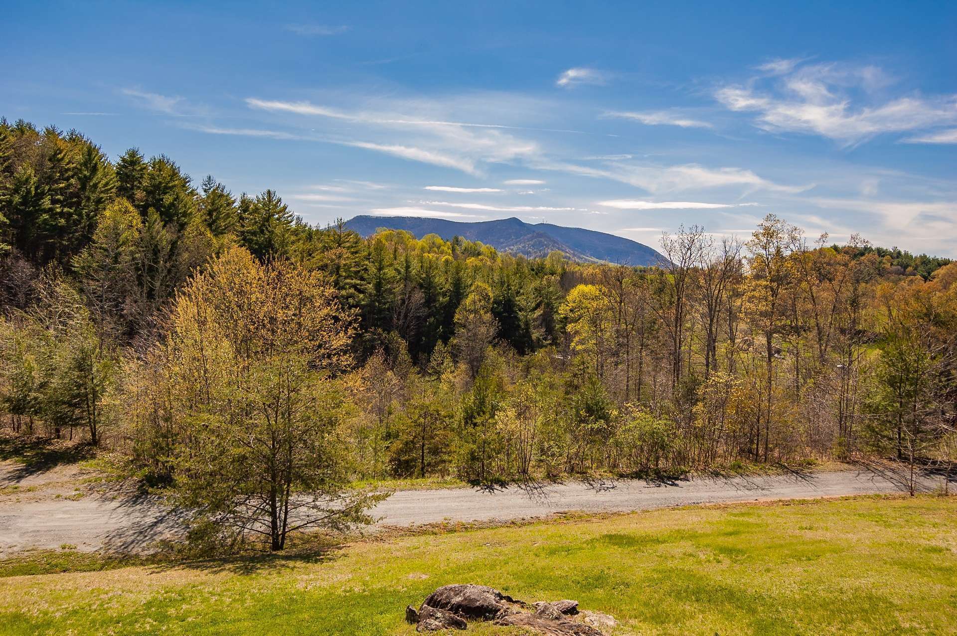 Enjoy year round mountain views from the covered porches and decks of this attractive cabin conveniently located only minutes from the Jeffersons.