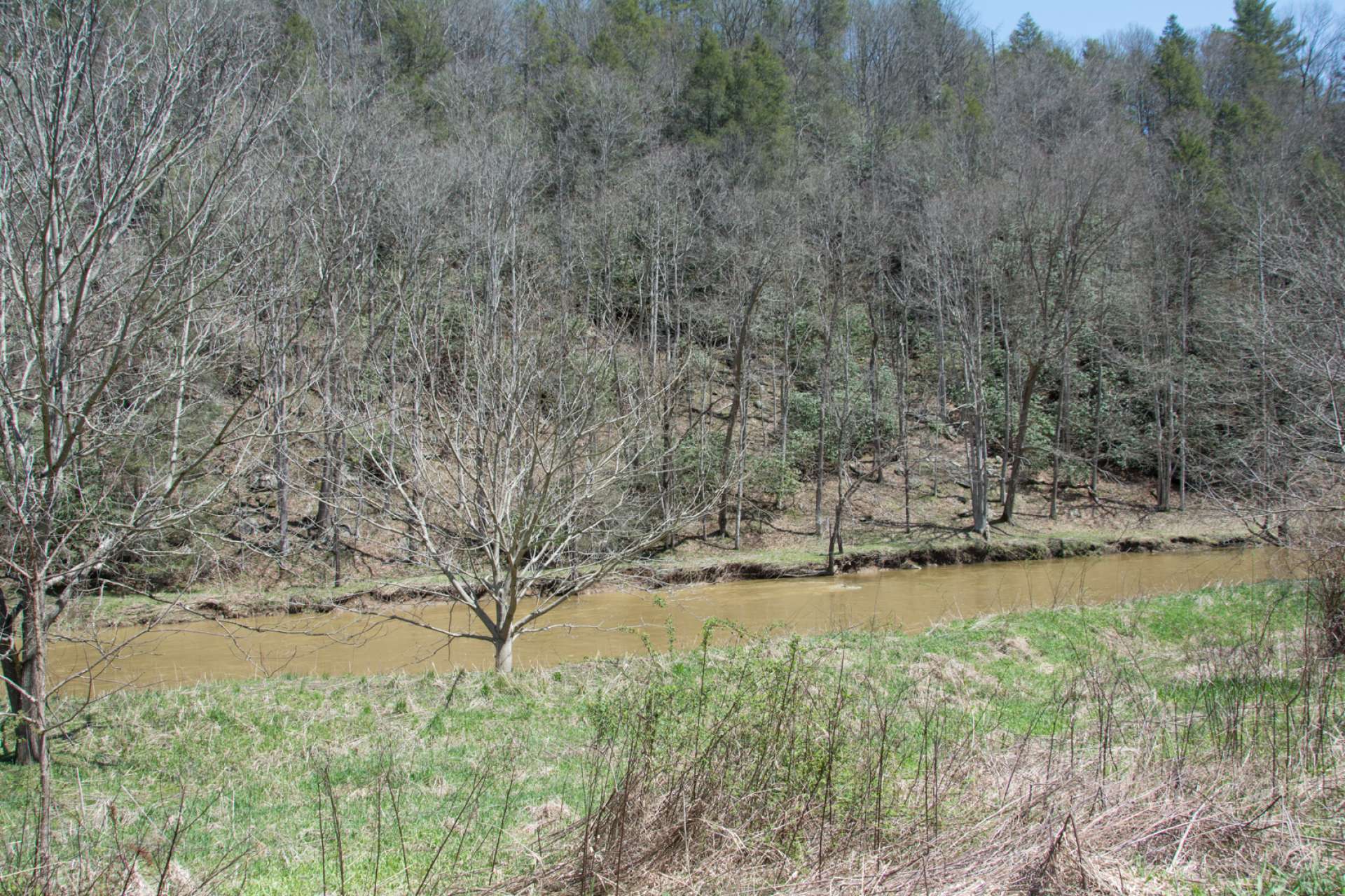 Build on this lot outside the flood plain and have the North Fork New River in your front yard!  Enjoy approximately 145 feet of river frontage with easy access for fishing, canoeing or kayaking.