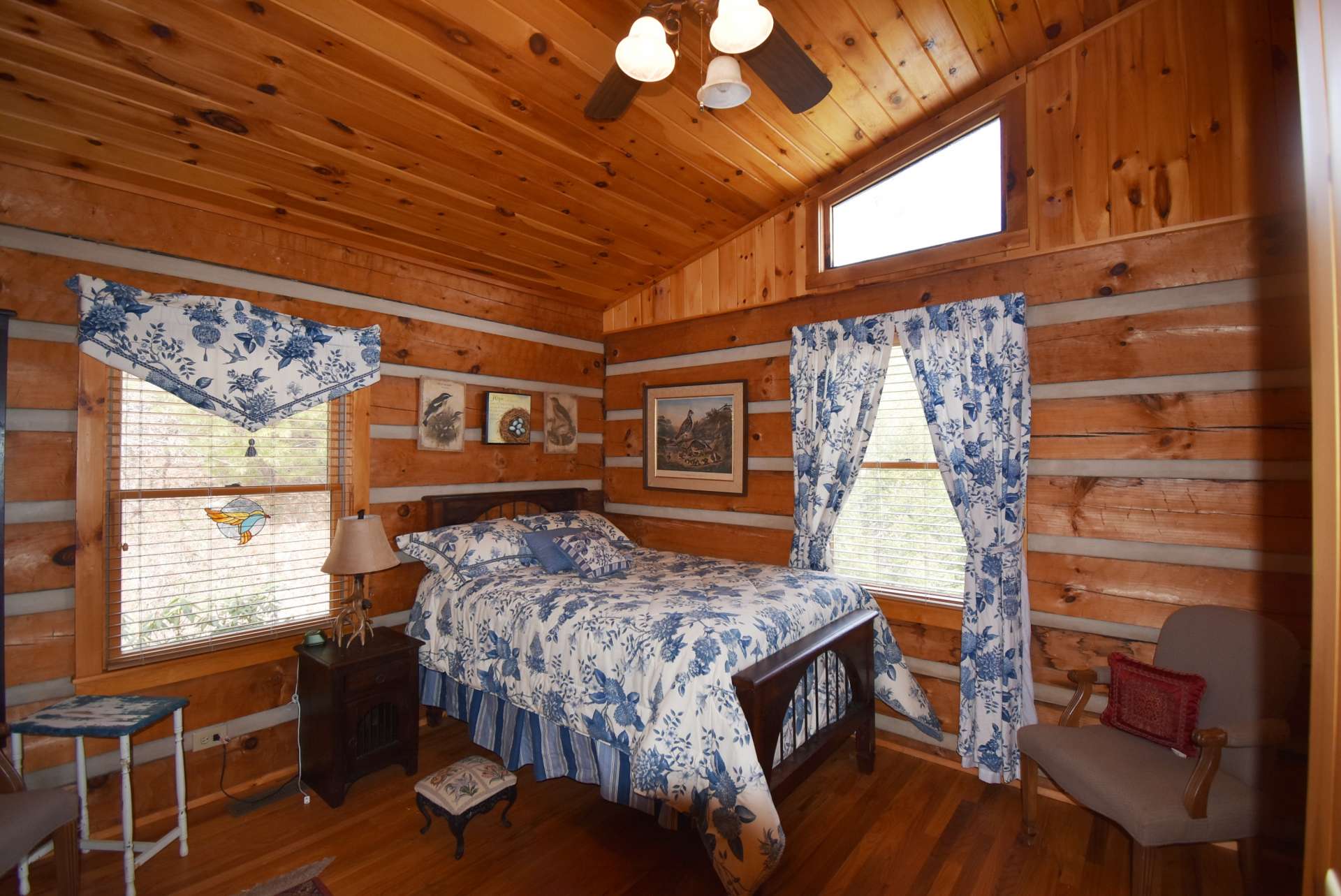 The  guest bedroom is also light filled and roomy.