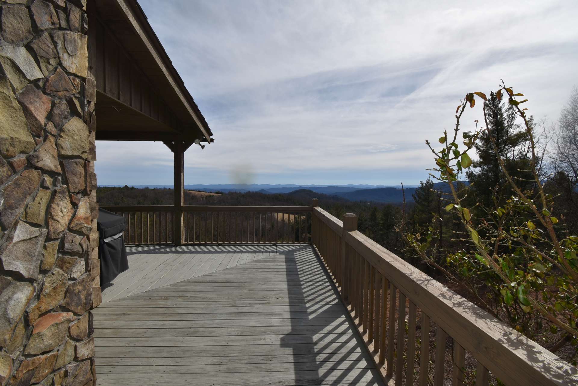 Relax with the gentle mountain breezes and the layered long range mountain vista views.