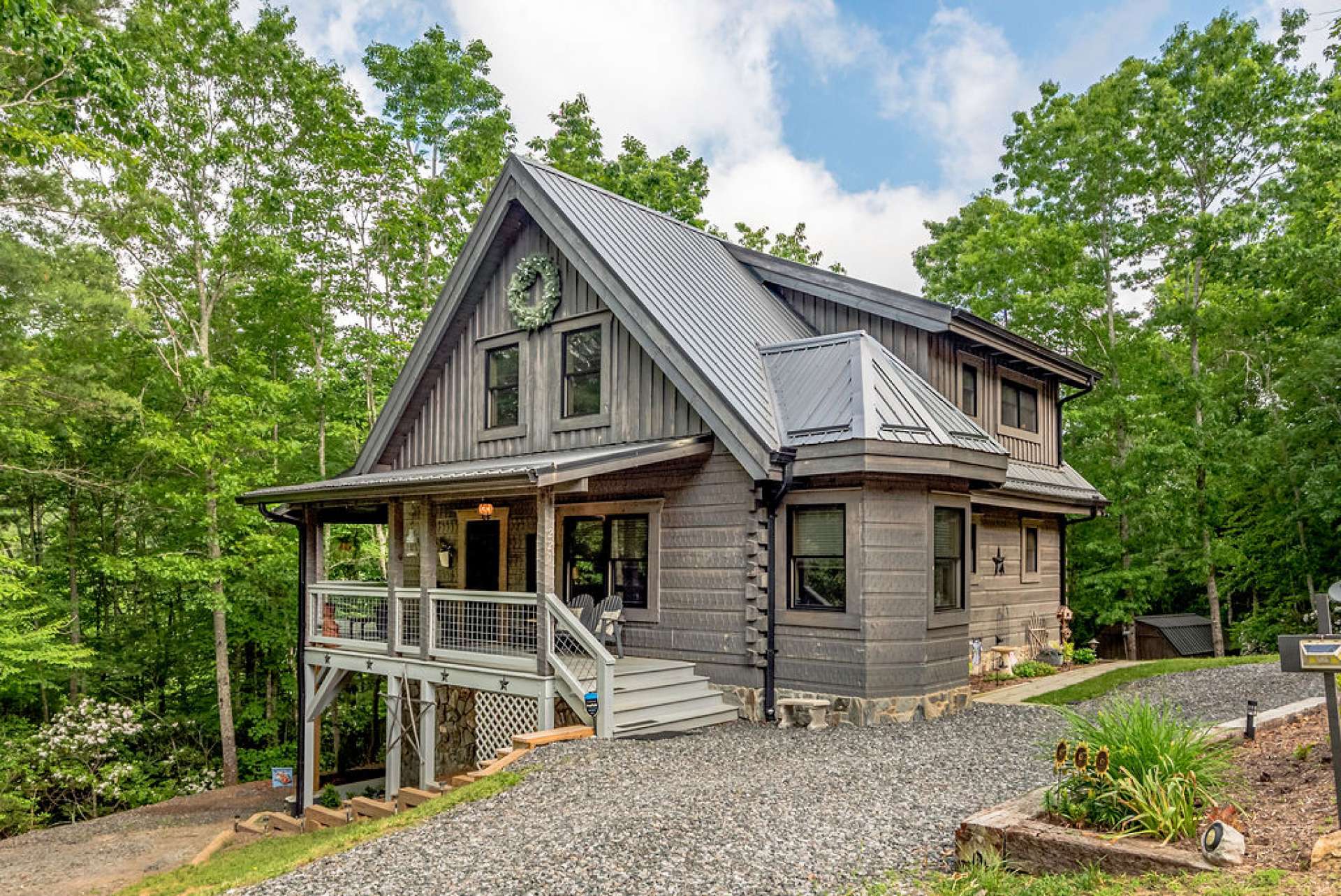 The ideal NC mountain retreat located in Christmas Mountain Community of Southern Ashe County.