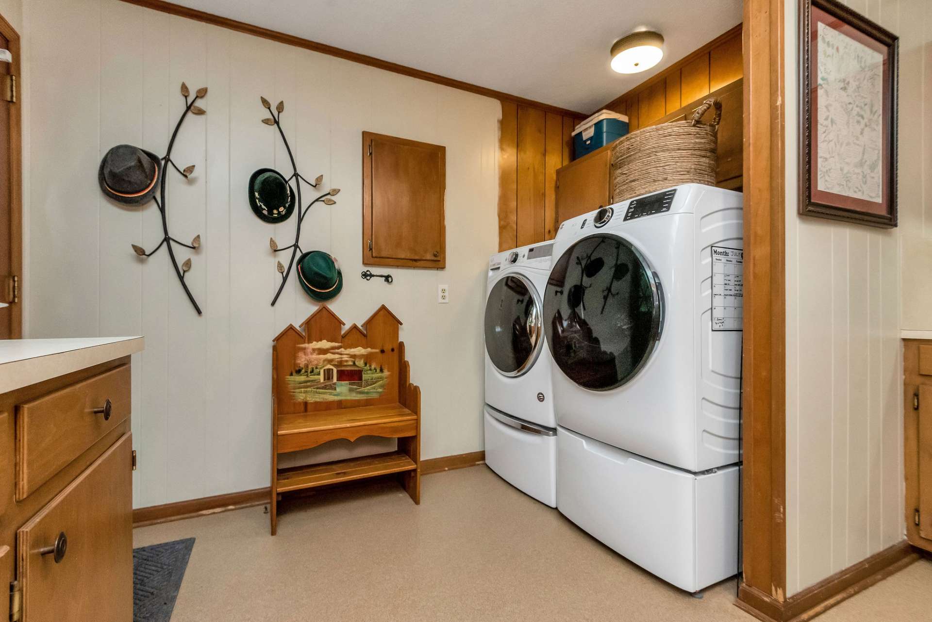 Laundry Room at back entrance