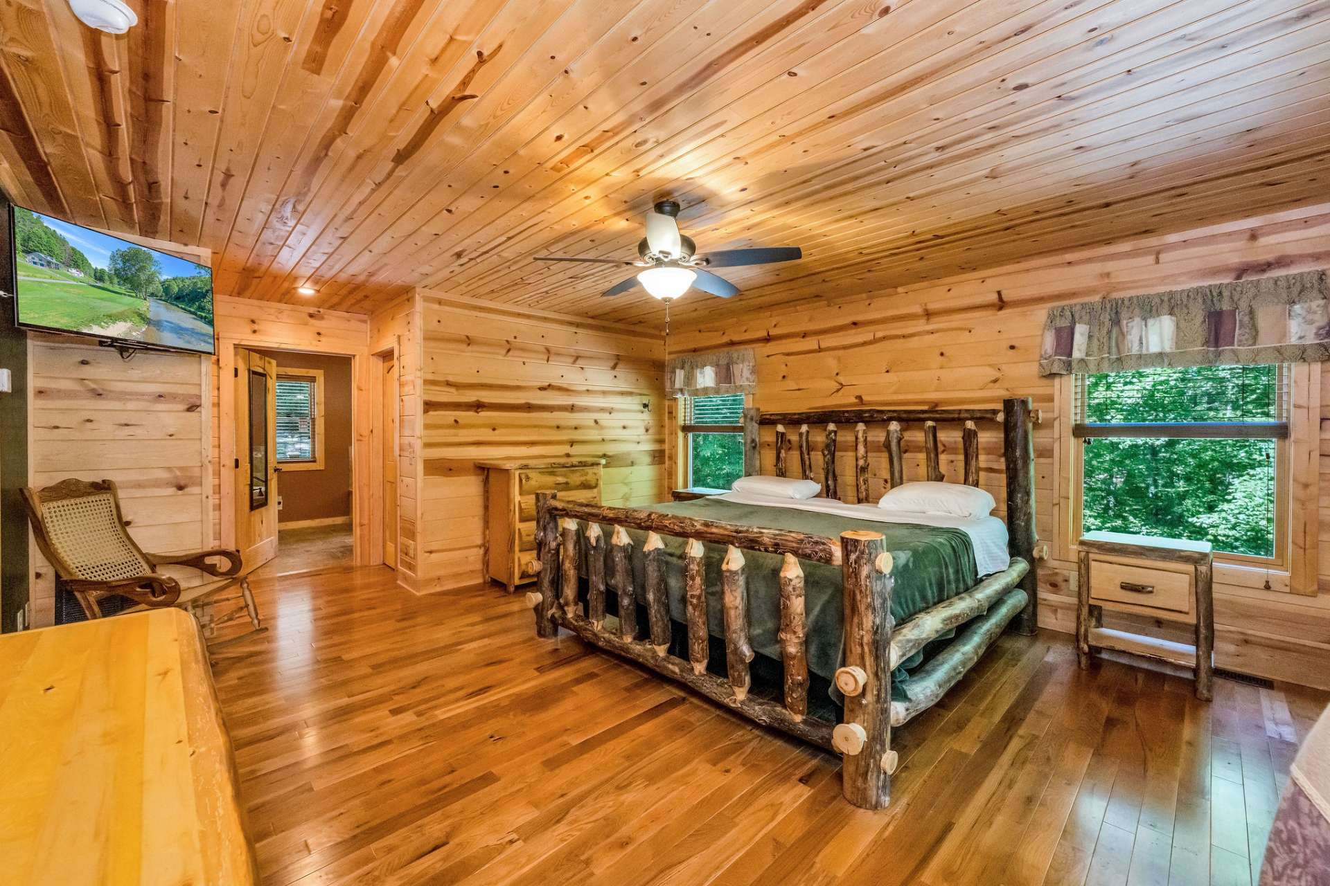 Complete with outdoor access, natural light, and space to truly relax.