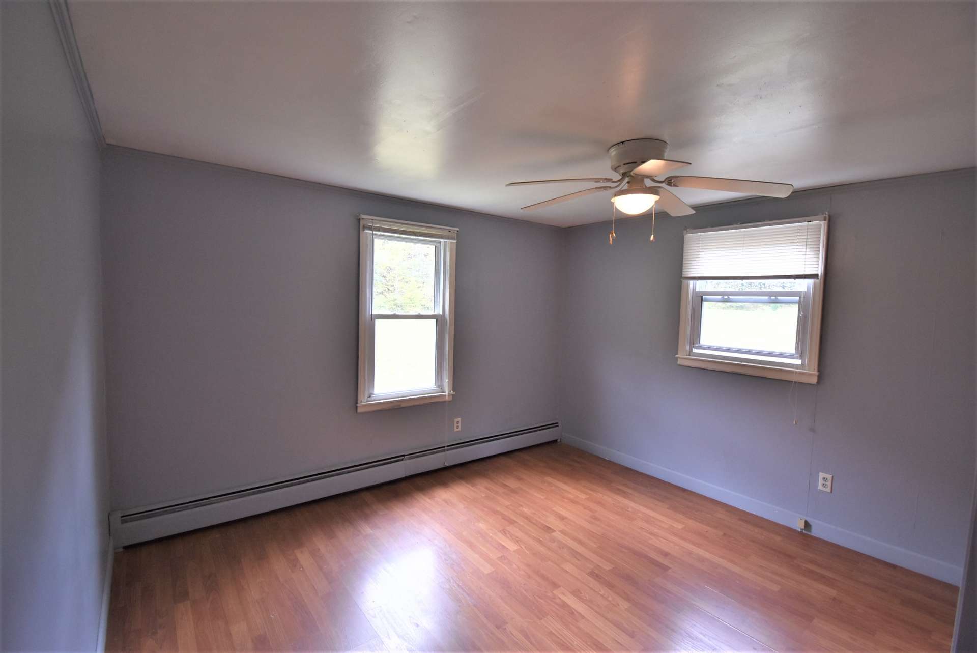 All of the bedrooms have wood flooring and plenty of windows for natural light.