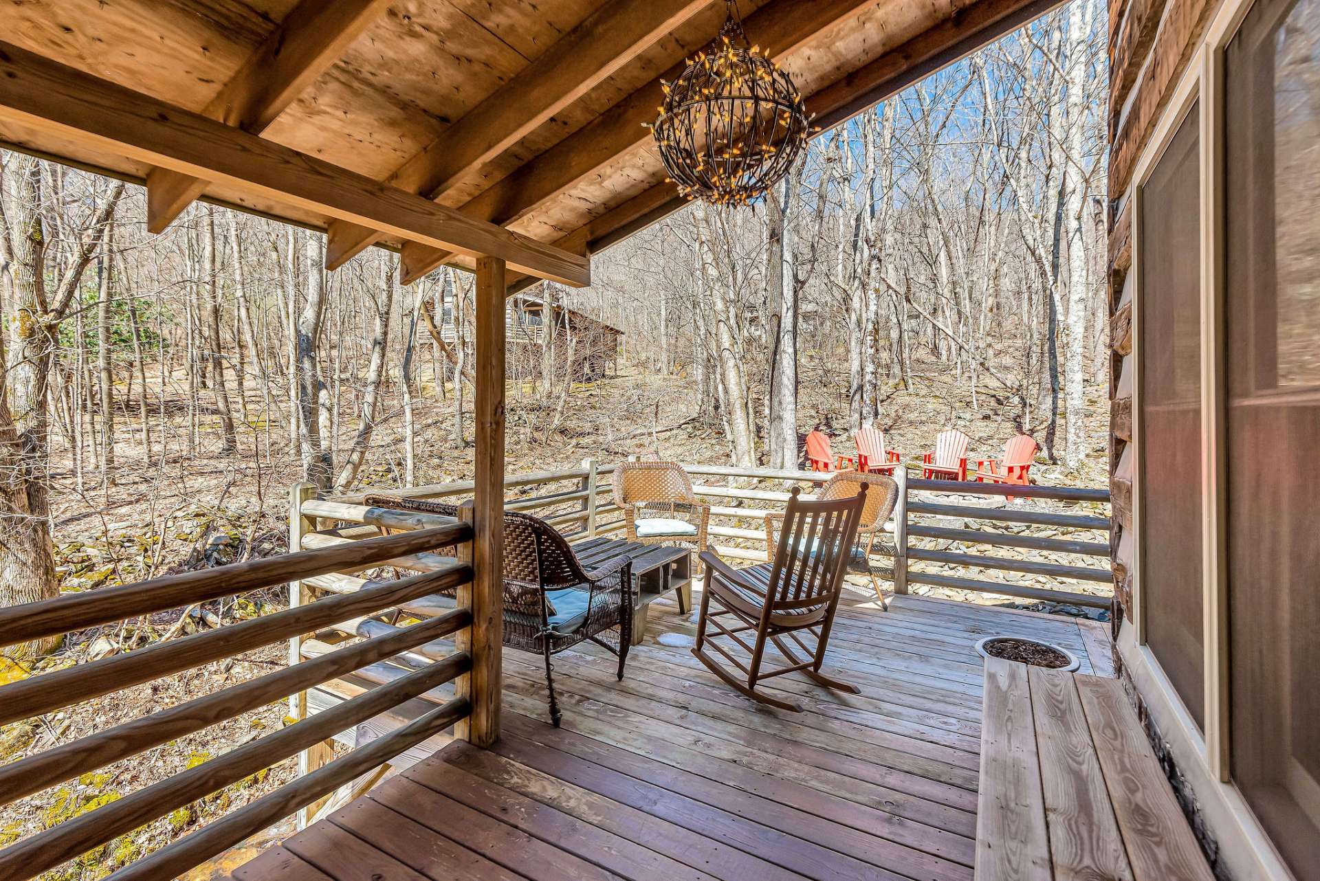 This porch is more than just a feature—it's an invitation to create cherished memories.