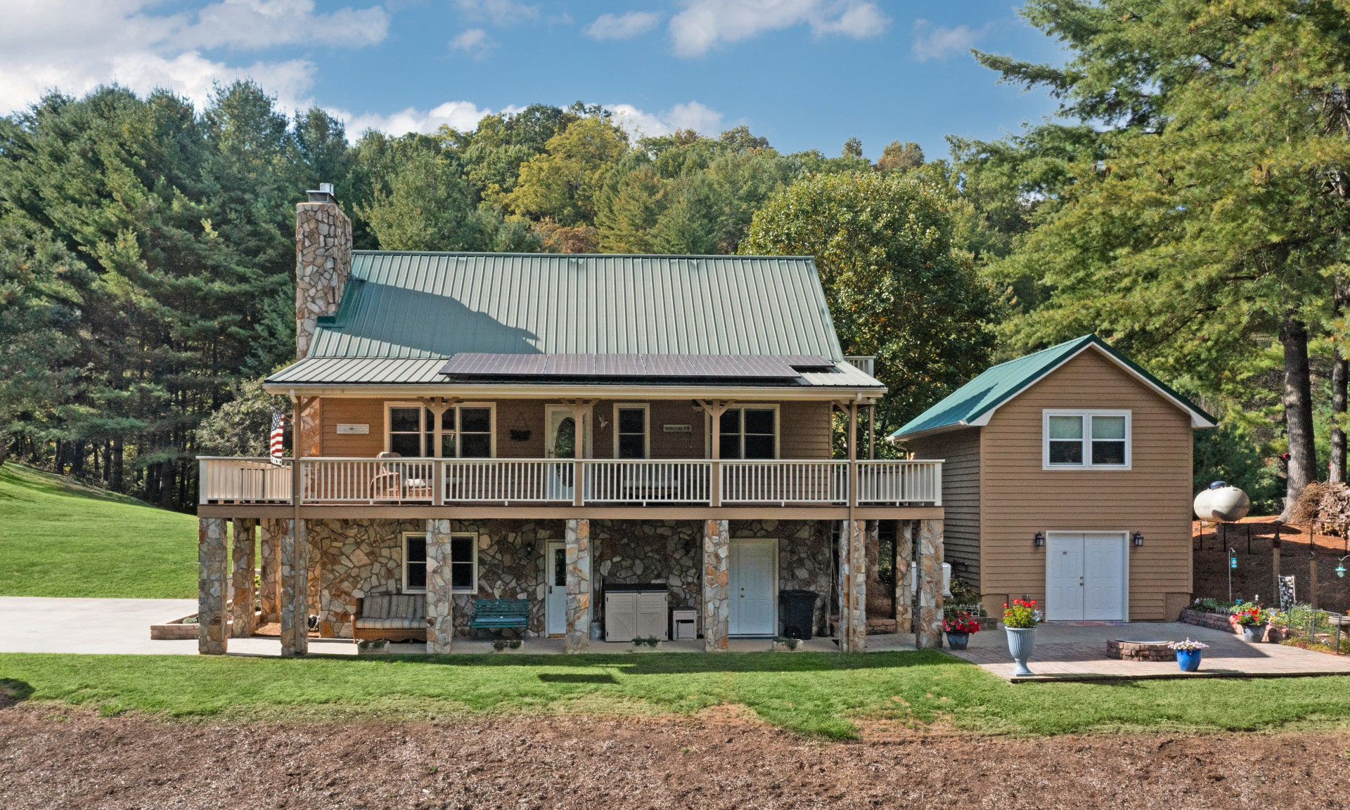 NC Mountain Estate Craftsman Home