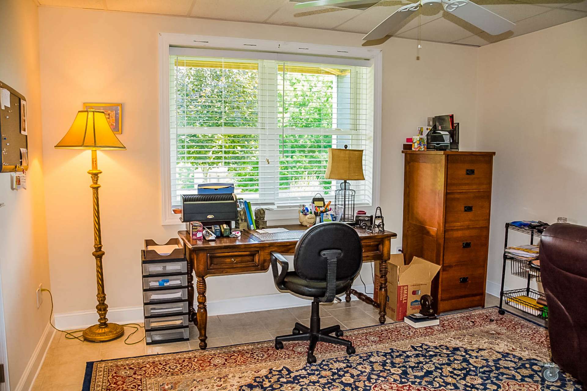 This is the bonus room currently utilized as a home office. Could be the 6th bedroom.