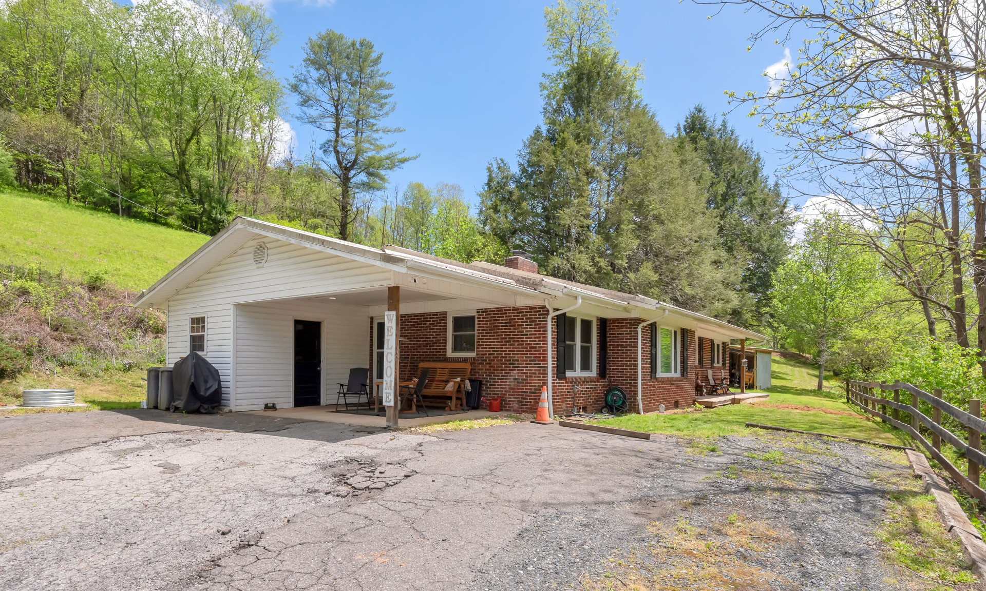 NC Mountain High Country Home with Acreage