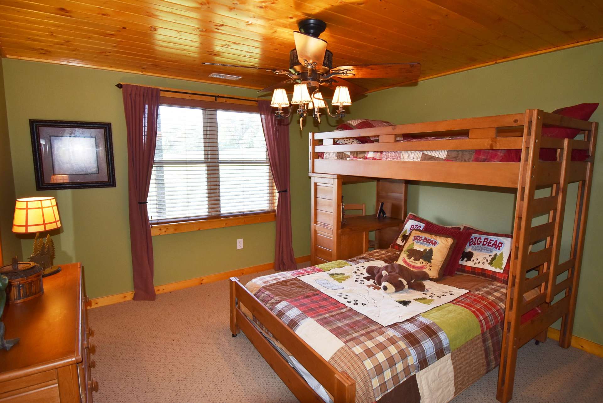 Your overnight guests will love their space and privacy in the lower level.