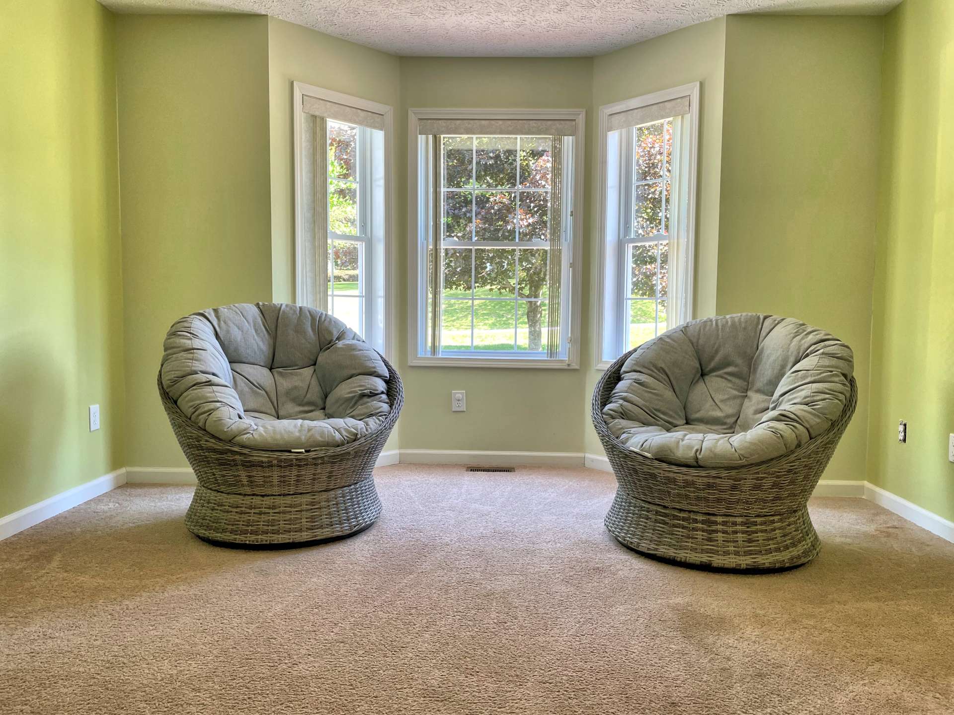 Bay window for relaxing with a good book
