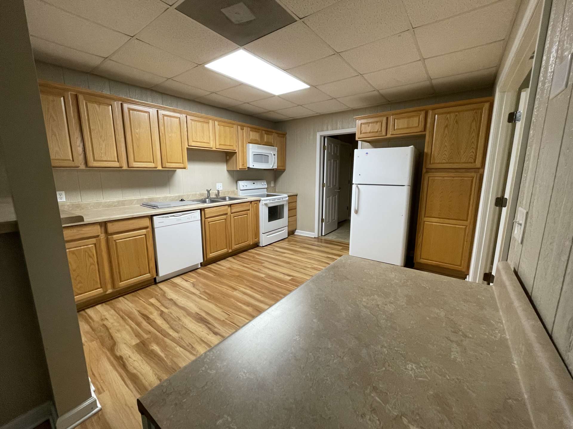 Lower level kitchen