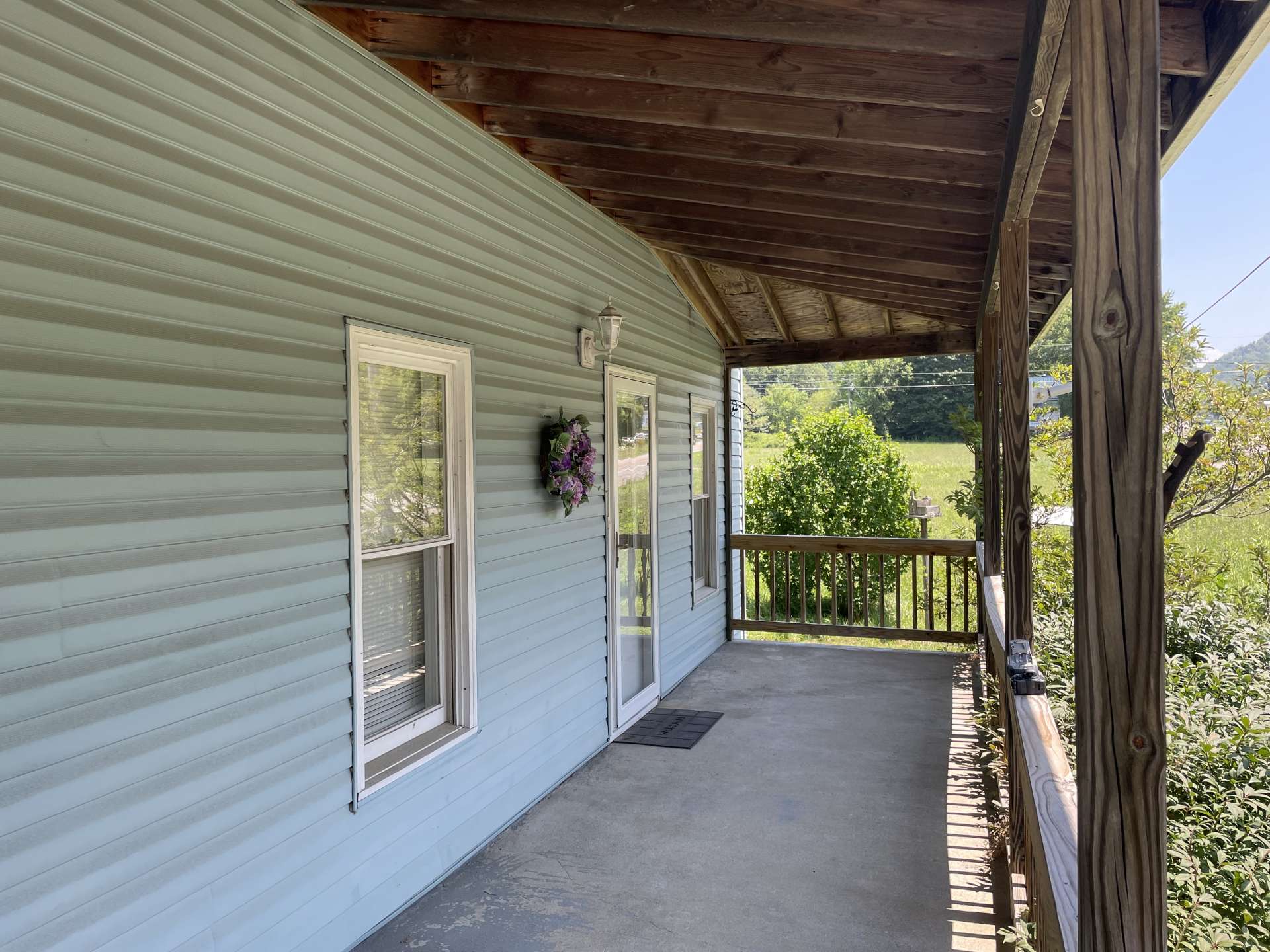 Full Covered Front Porch