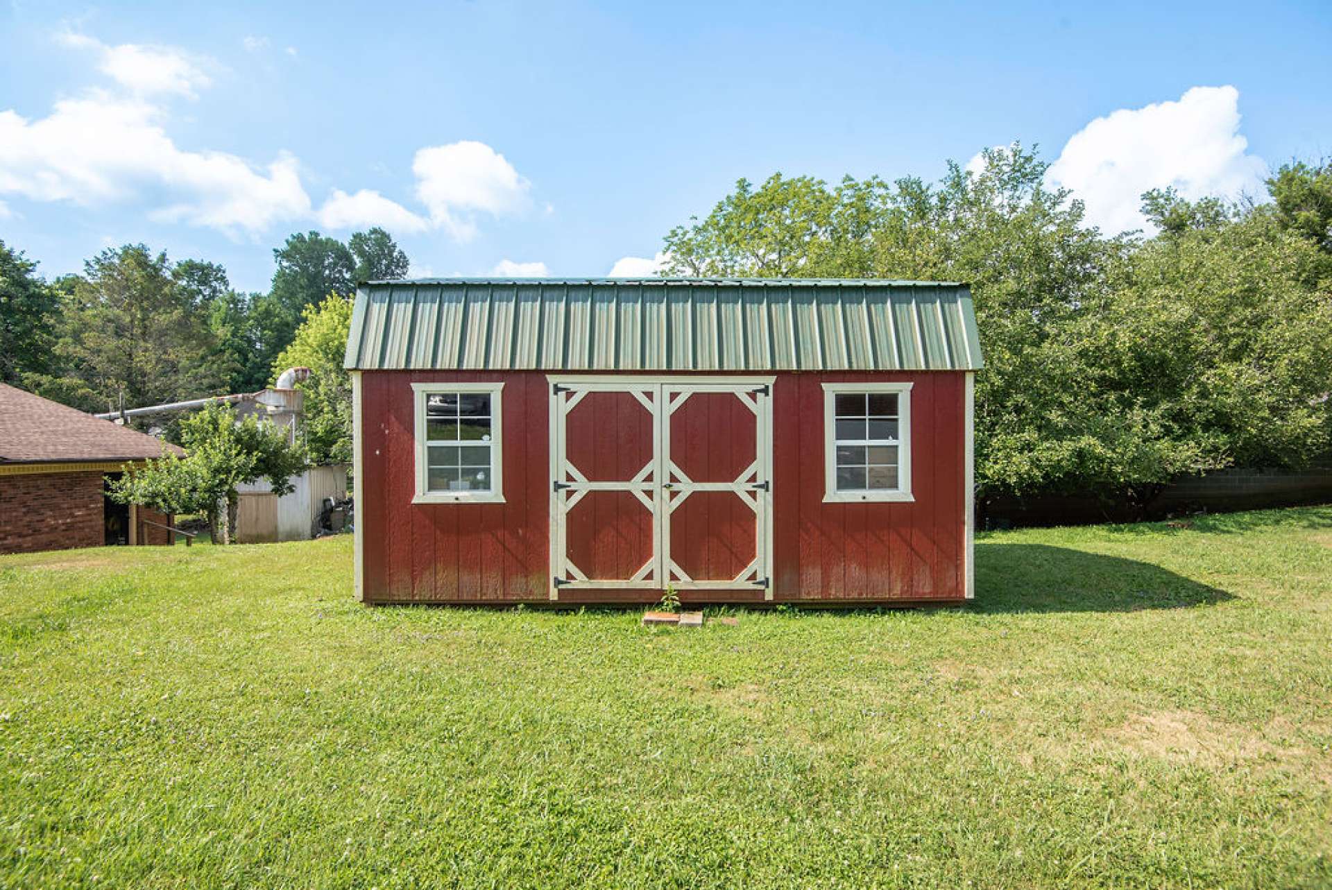 Storage for your lawn and garden equipment.