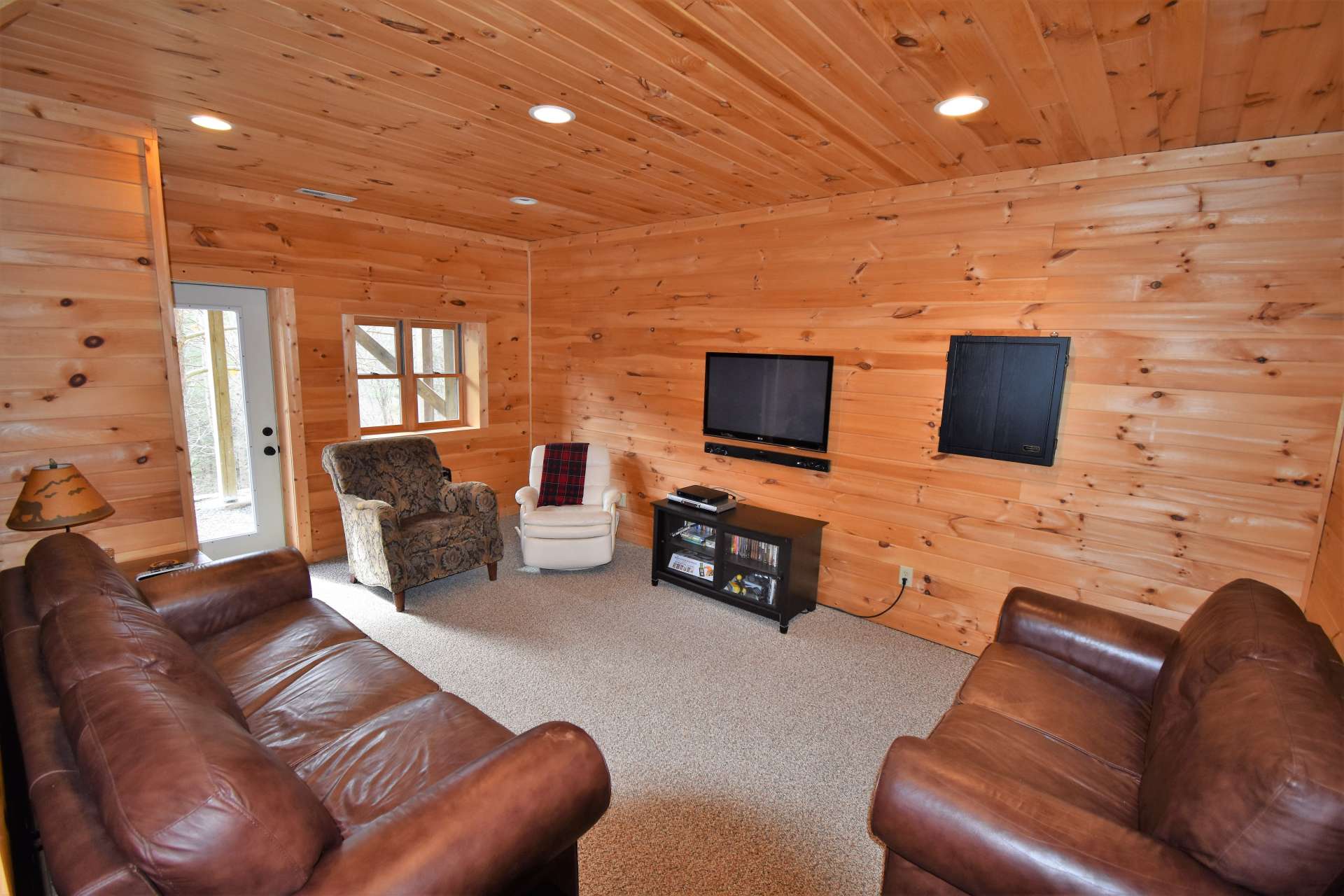 A full finished walk-out lower level offers an open space for game room, den, or media room.