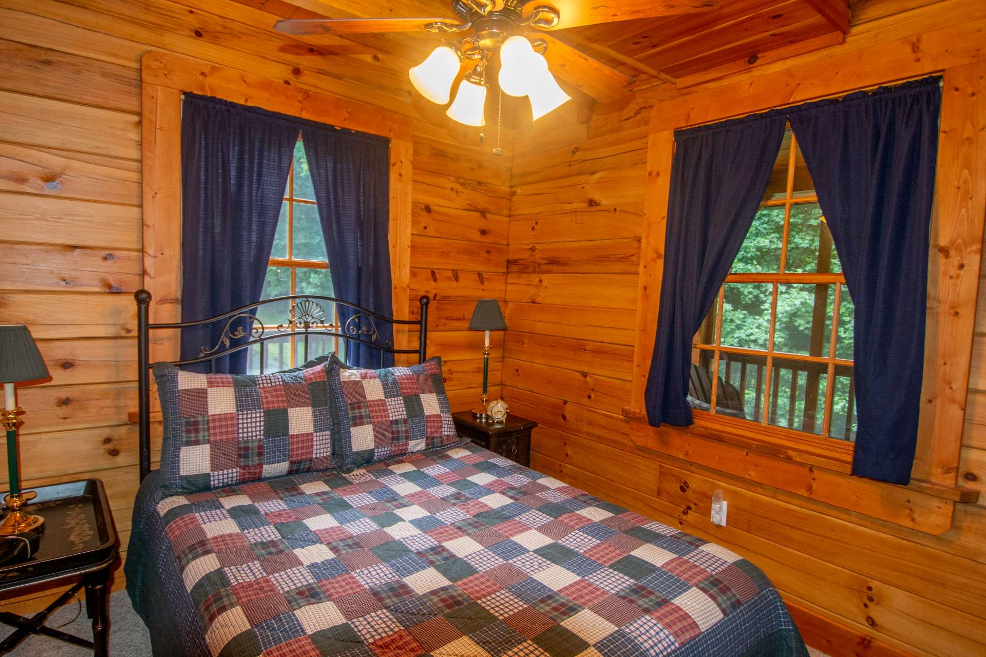 The main level offers two ample sized bedrooms and a full bath.