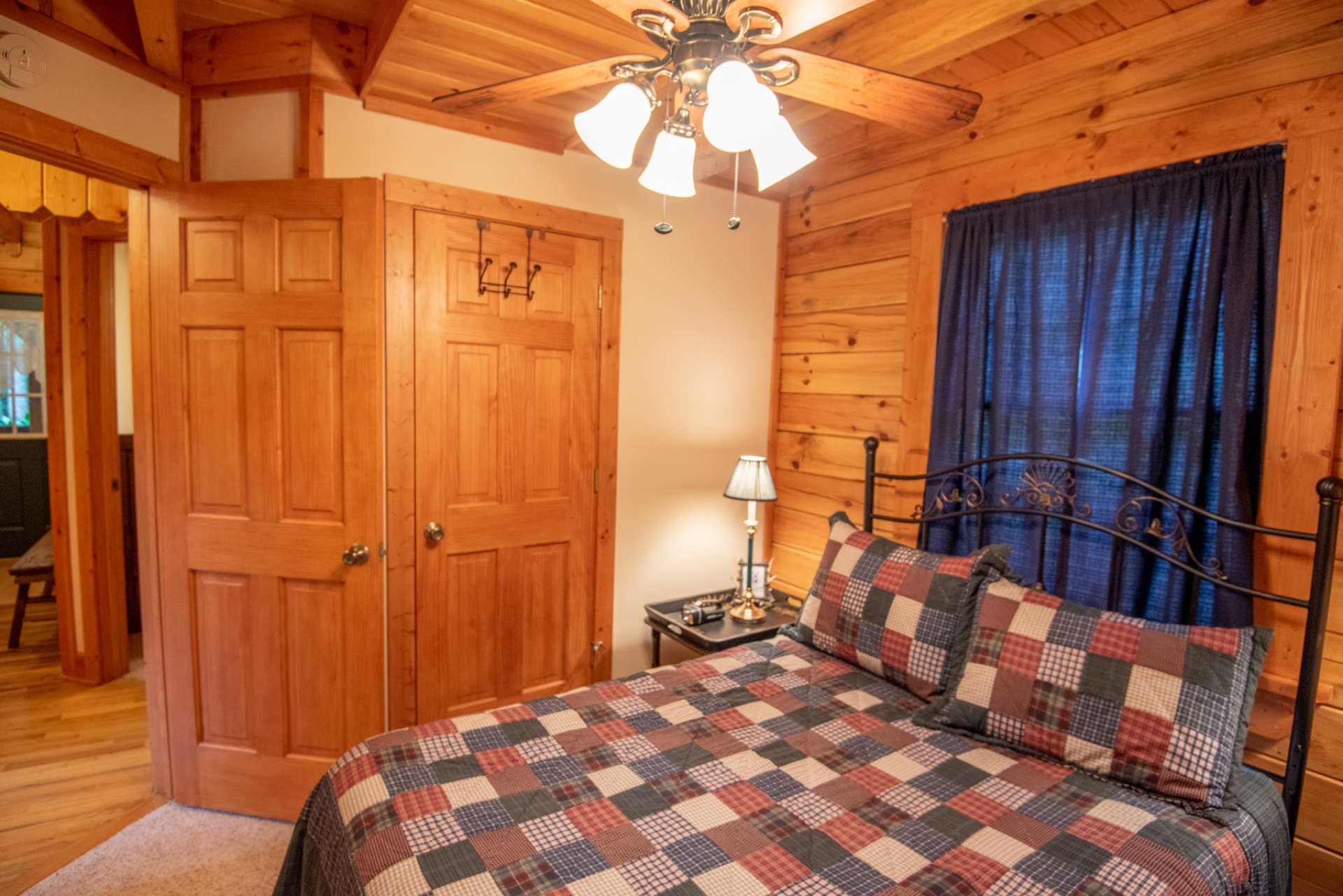 The main level offers two ample sized bedrooms and a full bath.