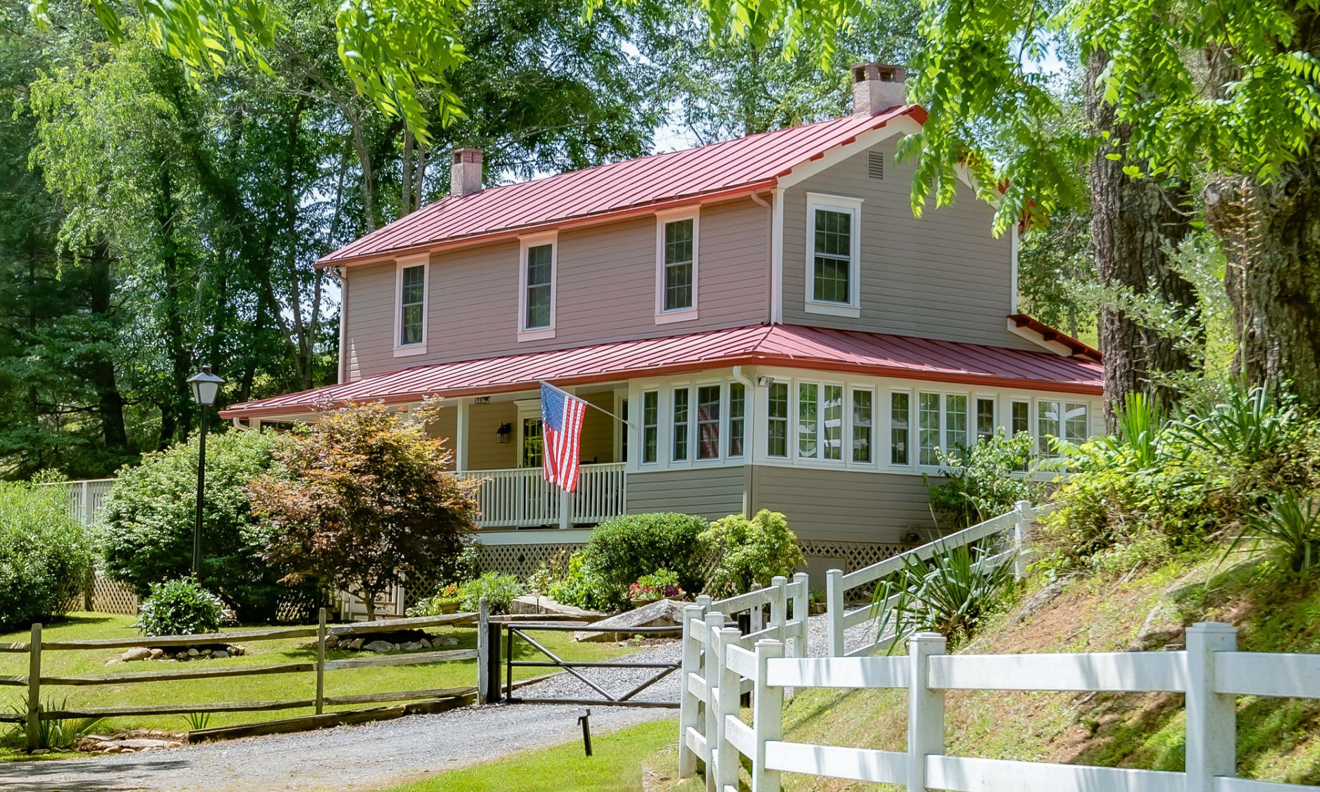 CHARM & CHARACTER best describe this CIRCA 1900 VINTAGE FARMHOUSE which has been lovingly restored preserving as many of the original architectural details as possible while still offering modern day conveniences.