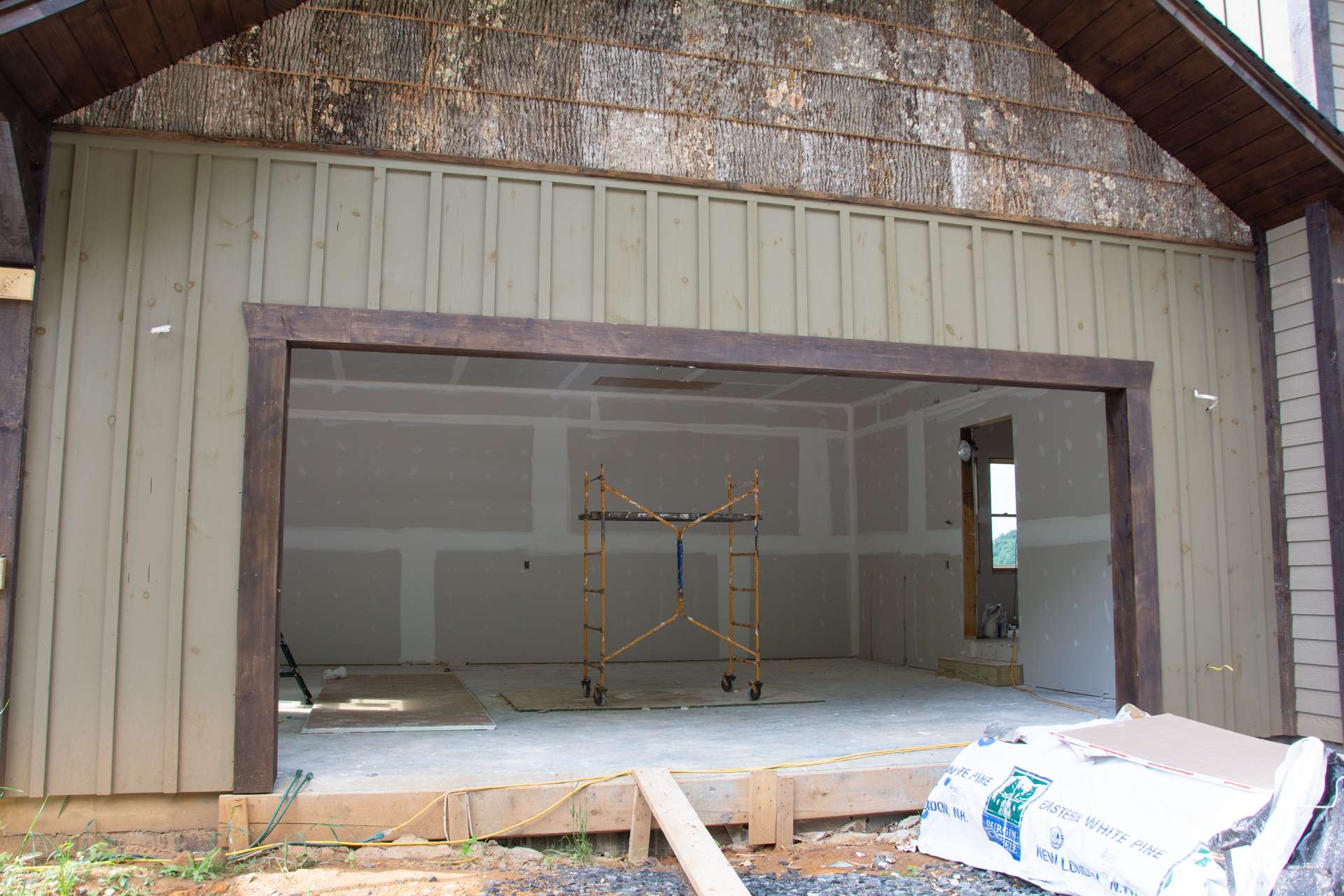A large attached garage will provide storage space and shelter when returning home from shopping in downtown West Jefferson or the surrounding areas.