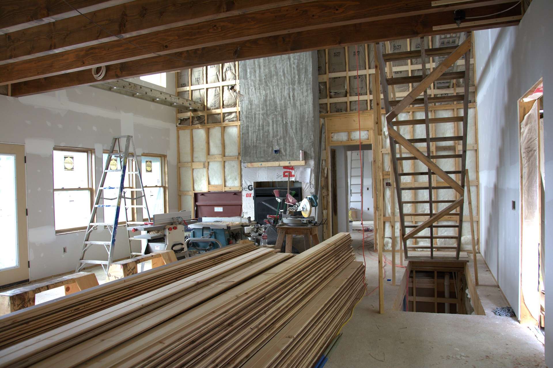 Custom designed and built, this home will feature rustic details while capturing an elegant flare with circle-sawn red Oak flooring, vaulted ceilings, exposed beams, reclaimed barn wood cabinetry and hammered copper sinks throughout.