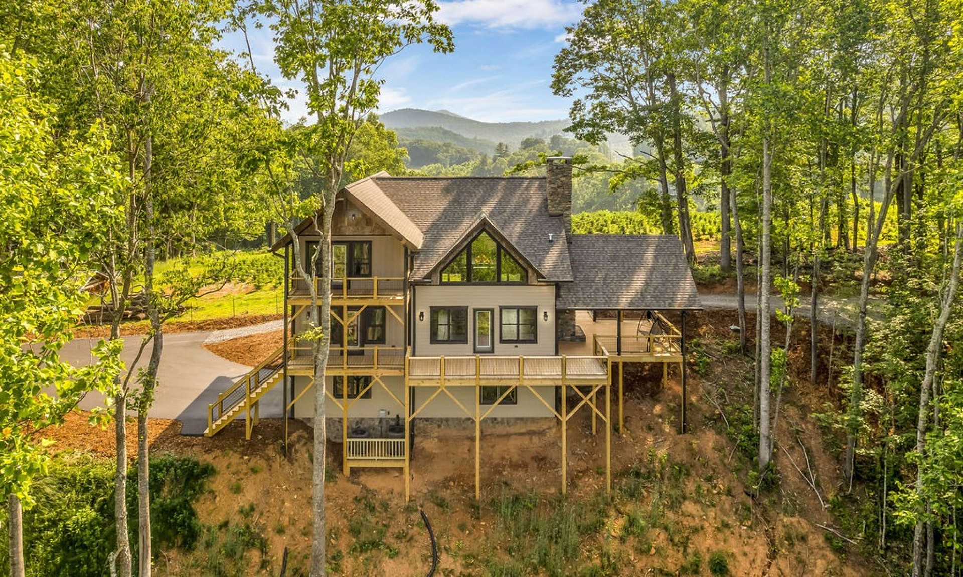 New Craftsman NC Mountain Home