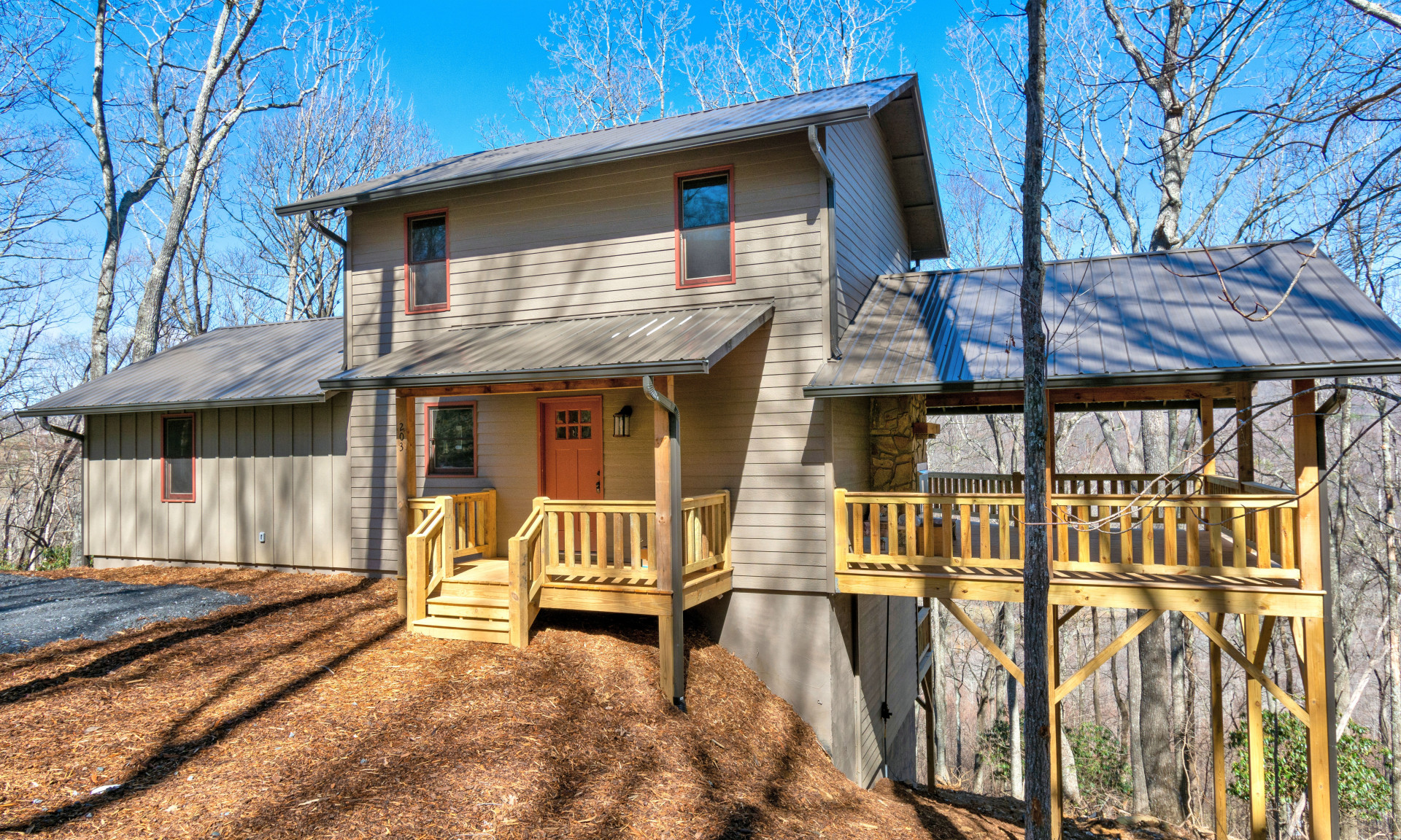 New NC Mountain Craftsman Home Todd