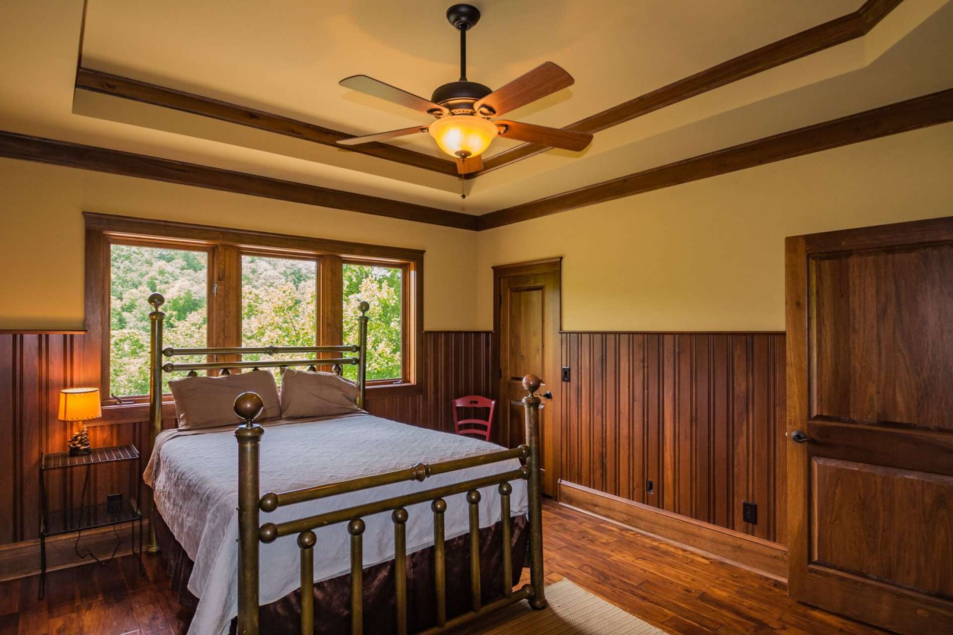 Another upper level bedroom. This home offers over 5,000 square feet of living space.