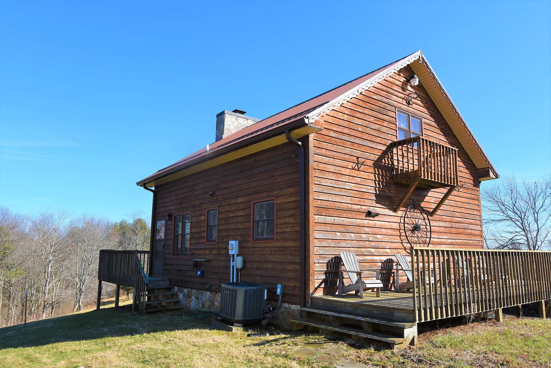 This property is located on Grassy Creek Rd, a lightly traveled state maintained country road providing easy year round access.