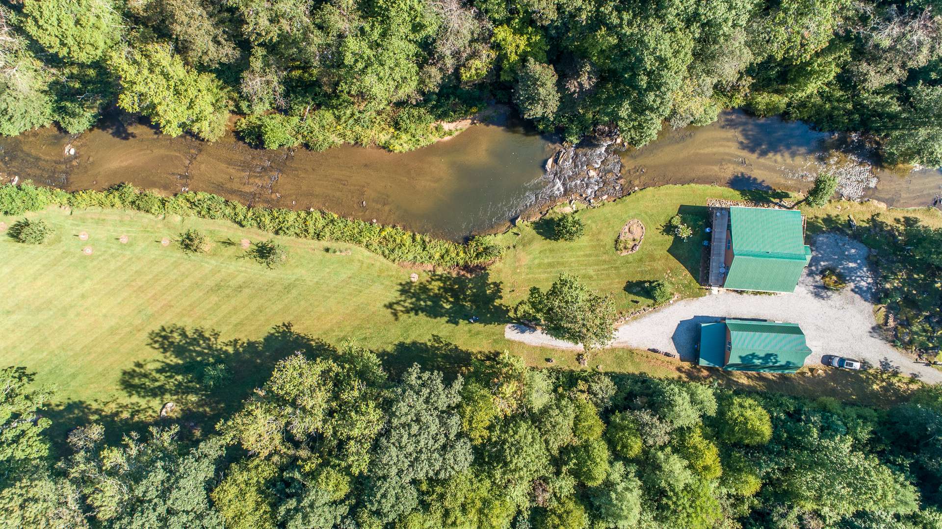 The acreage offers a nice mixture of open and fenced pastures, and serene woodlands offering multiple building sites, ATV trails, and abundant wildlife creating the perfect fishing and hunting retreat, or great horse property.