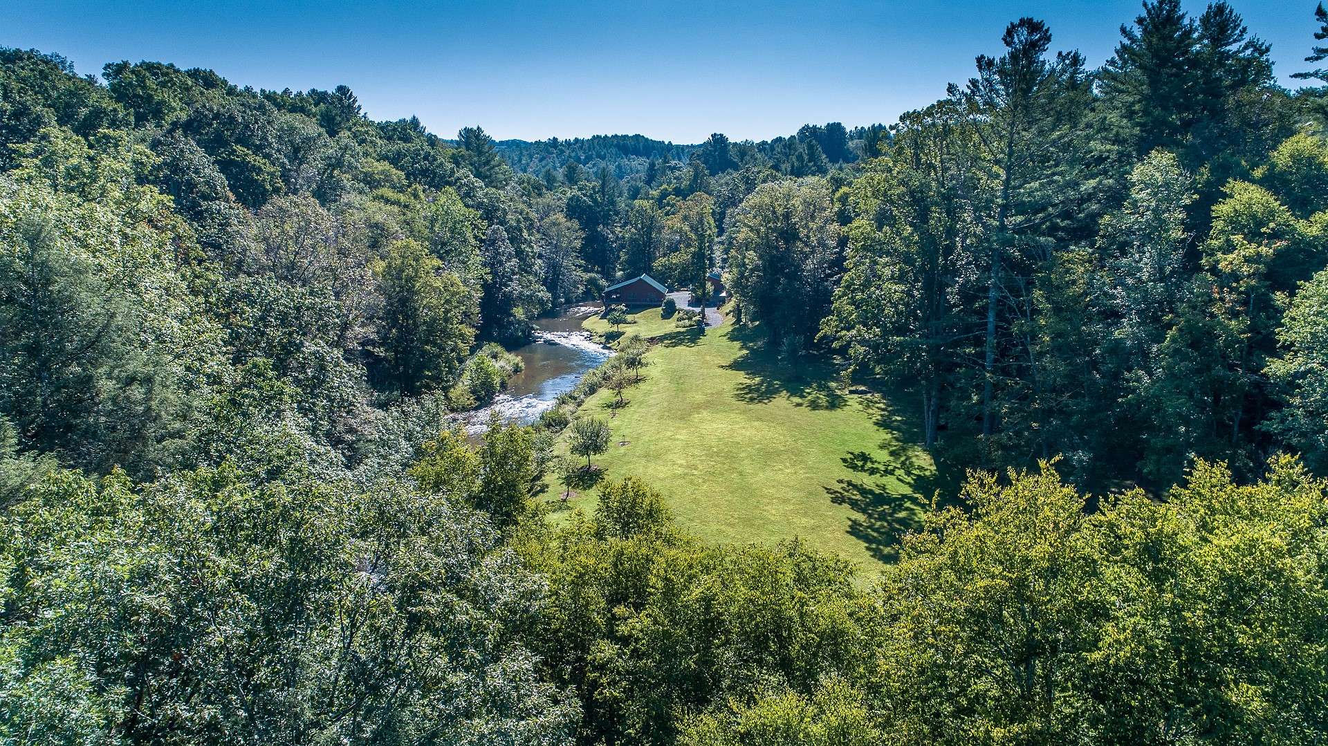 Your private cabin in the woods with a bold creek...what more can you ask for?