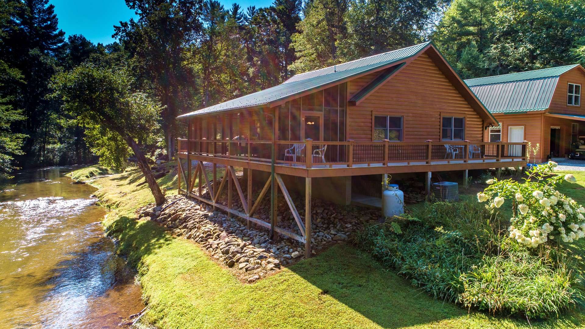 This truly unique property is a hidden gem in the North Carolina High Country.  Call for your private showing of listing O119.