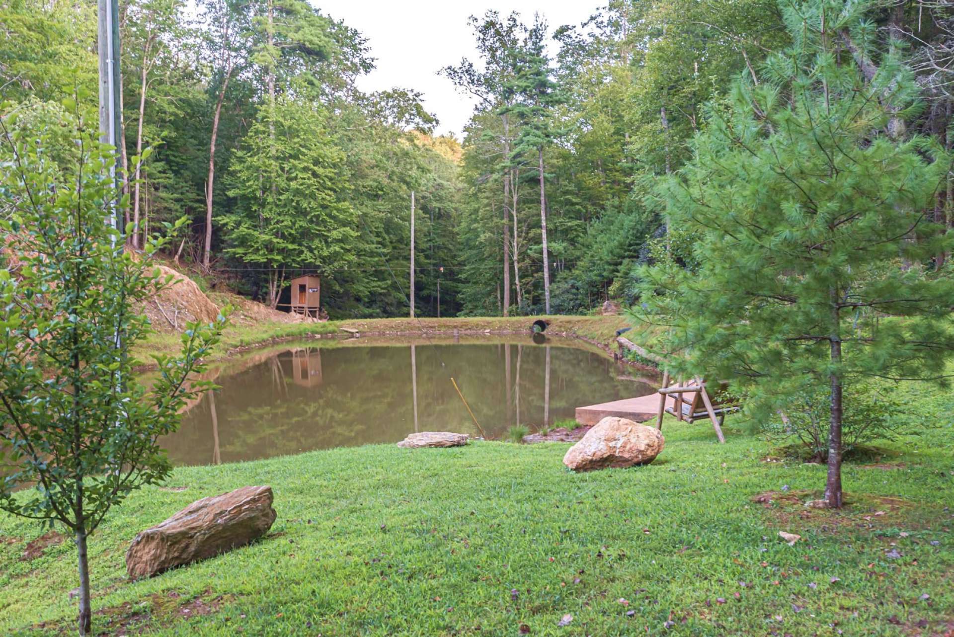 Spend the afternoon around the pond with a picnic basket and your fishing pole.
