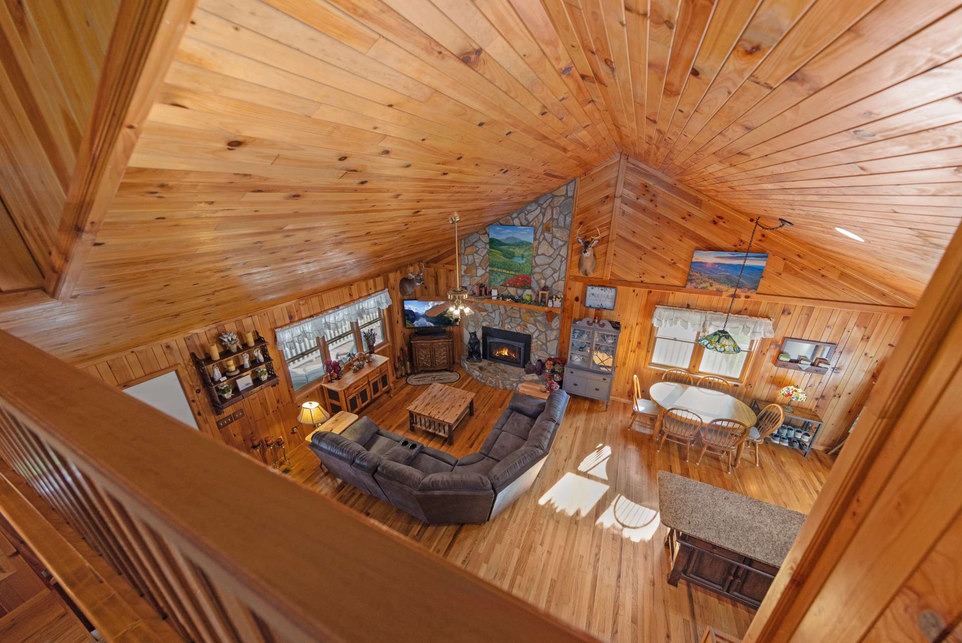 View from loft
