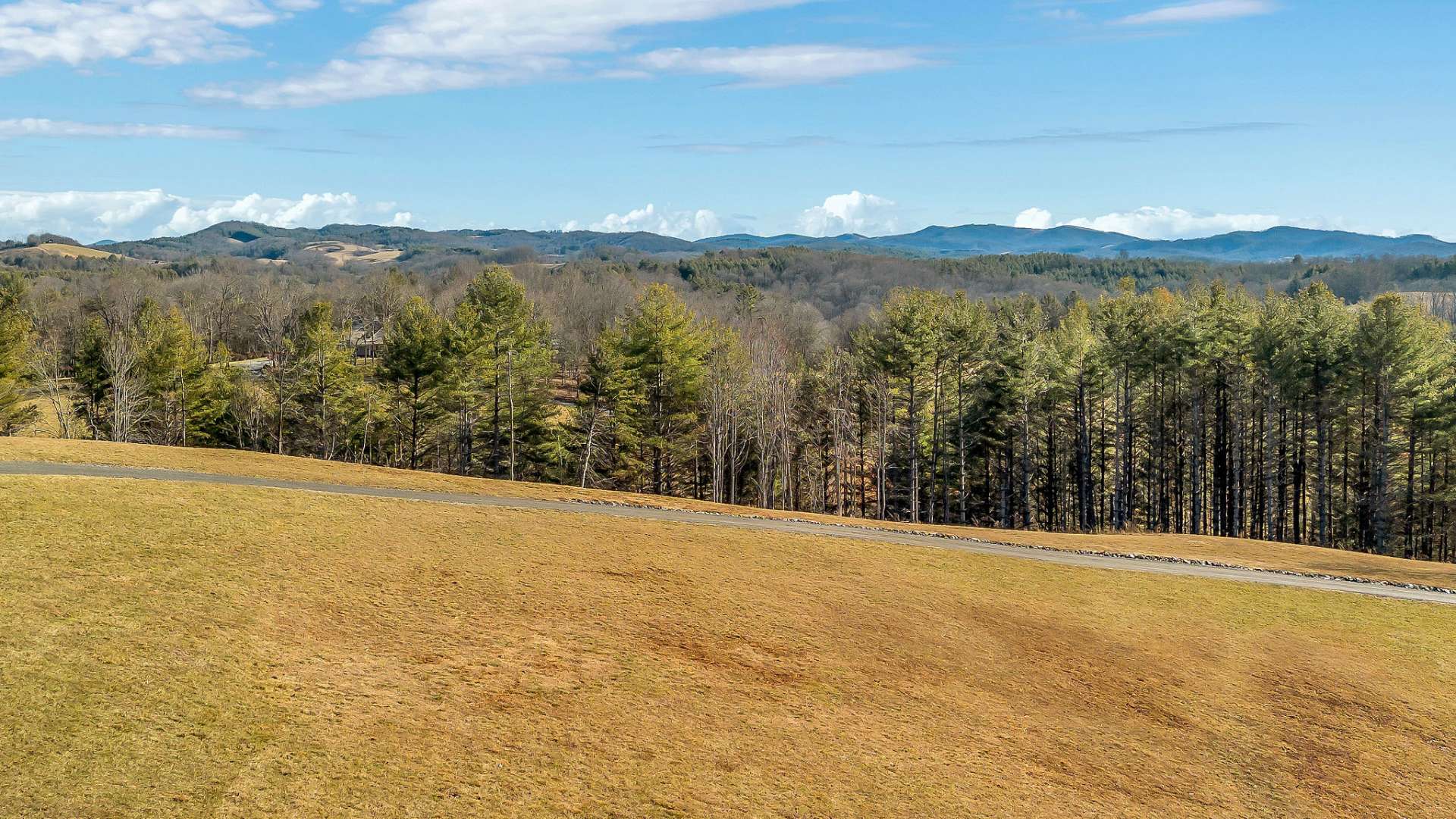 Enjoy this panoramic patio view every day.