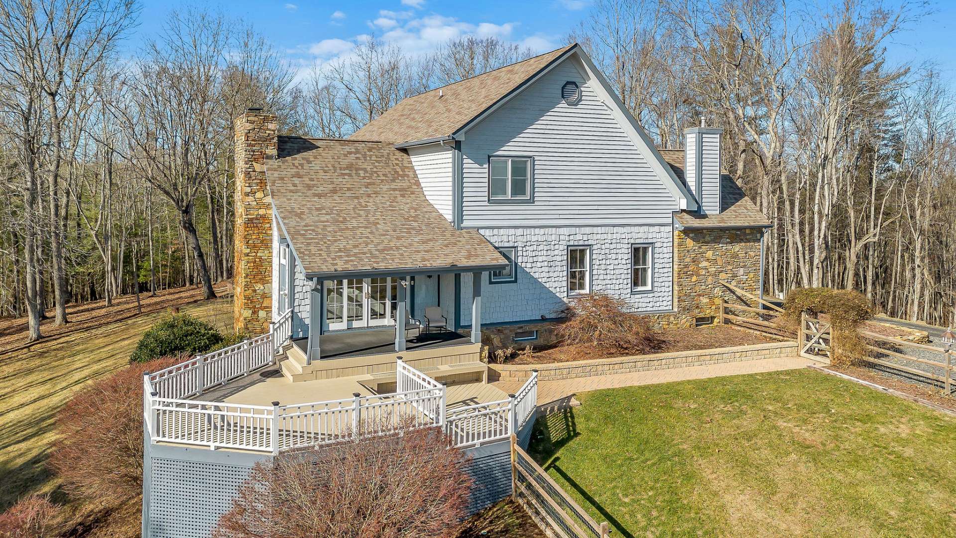 Entertain on this expansive outdoor patio with long range layered views as the focal point.