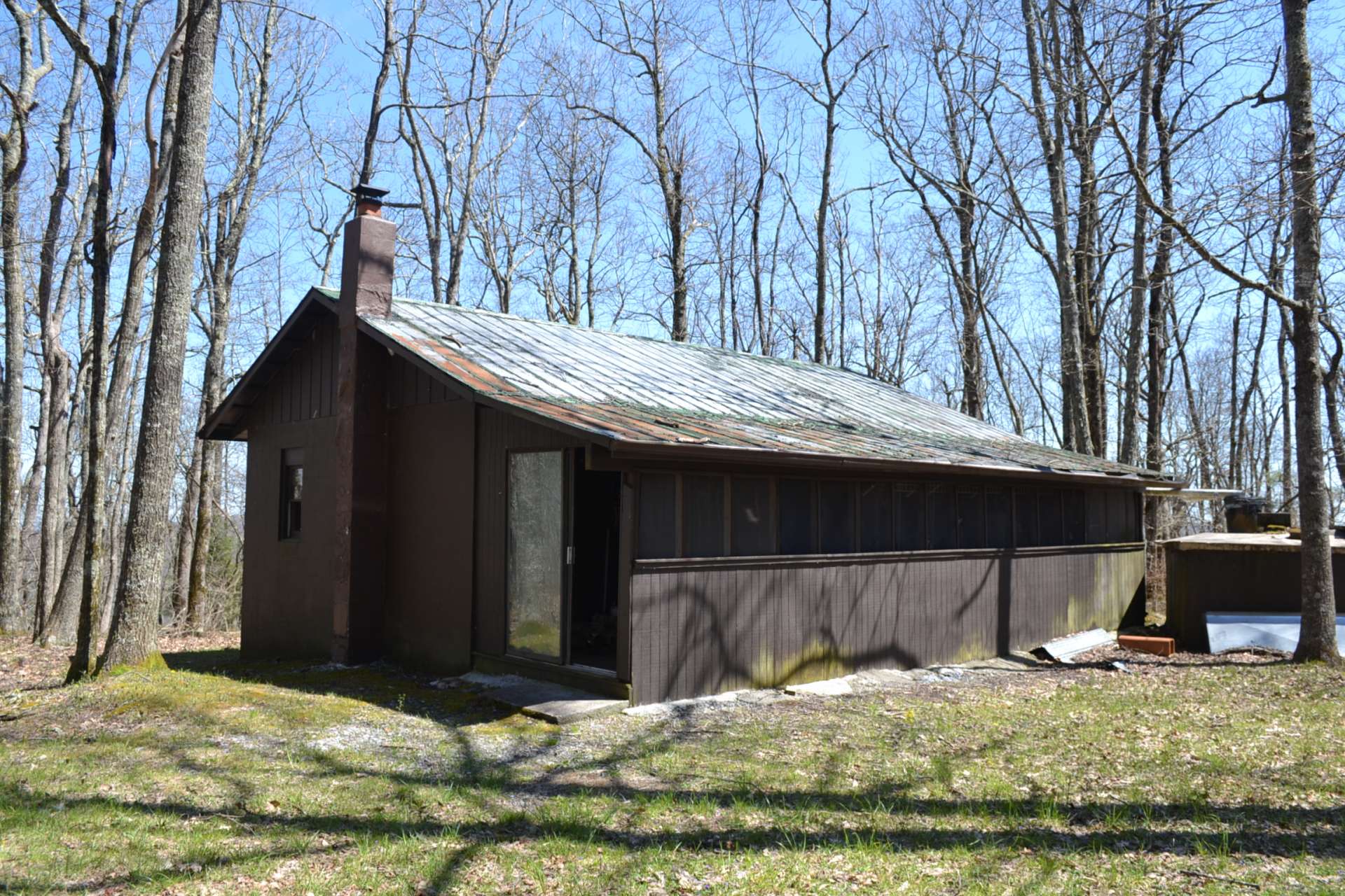 Your cabin in the woods.