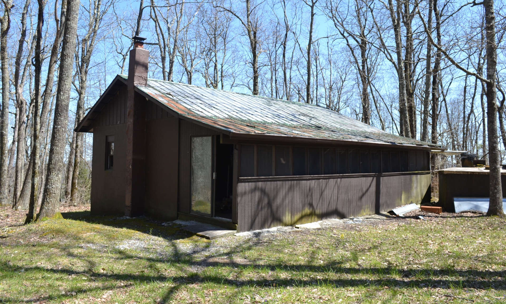 If you are looking for a private mountain retreat or a hunter's retreat, then take a look at this gorgeous 12 acre tract bordered by Jefferson National Forest and long  state maintained road frontage .
