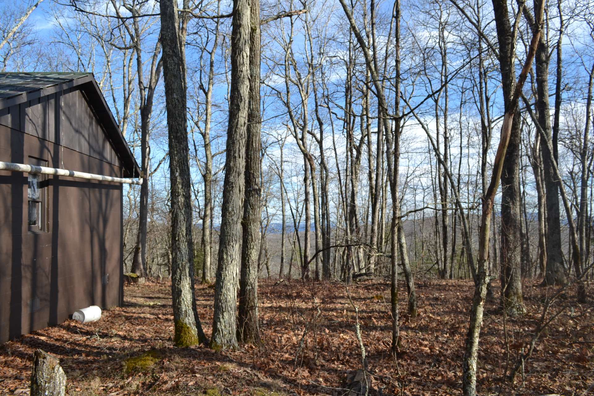 The land lays well and is beautifully wooded with gorgeous seasonal views.