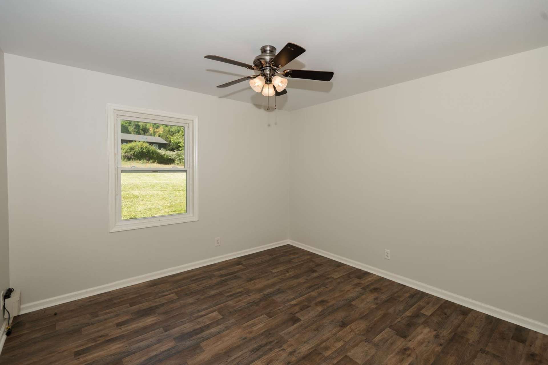 This is the master bedroom with his and hers closets.